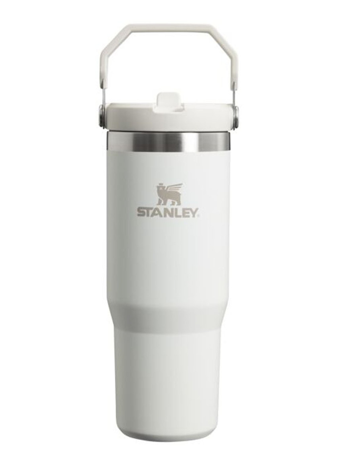 Stanley PMI The IceFlow™ Flip Straw Tumbler thermosfles 0,89 liter - voorkant 2 ivoor