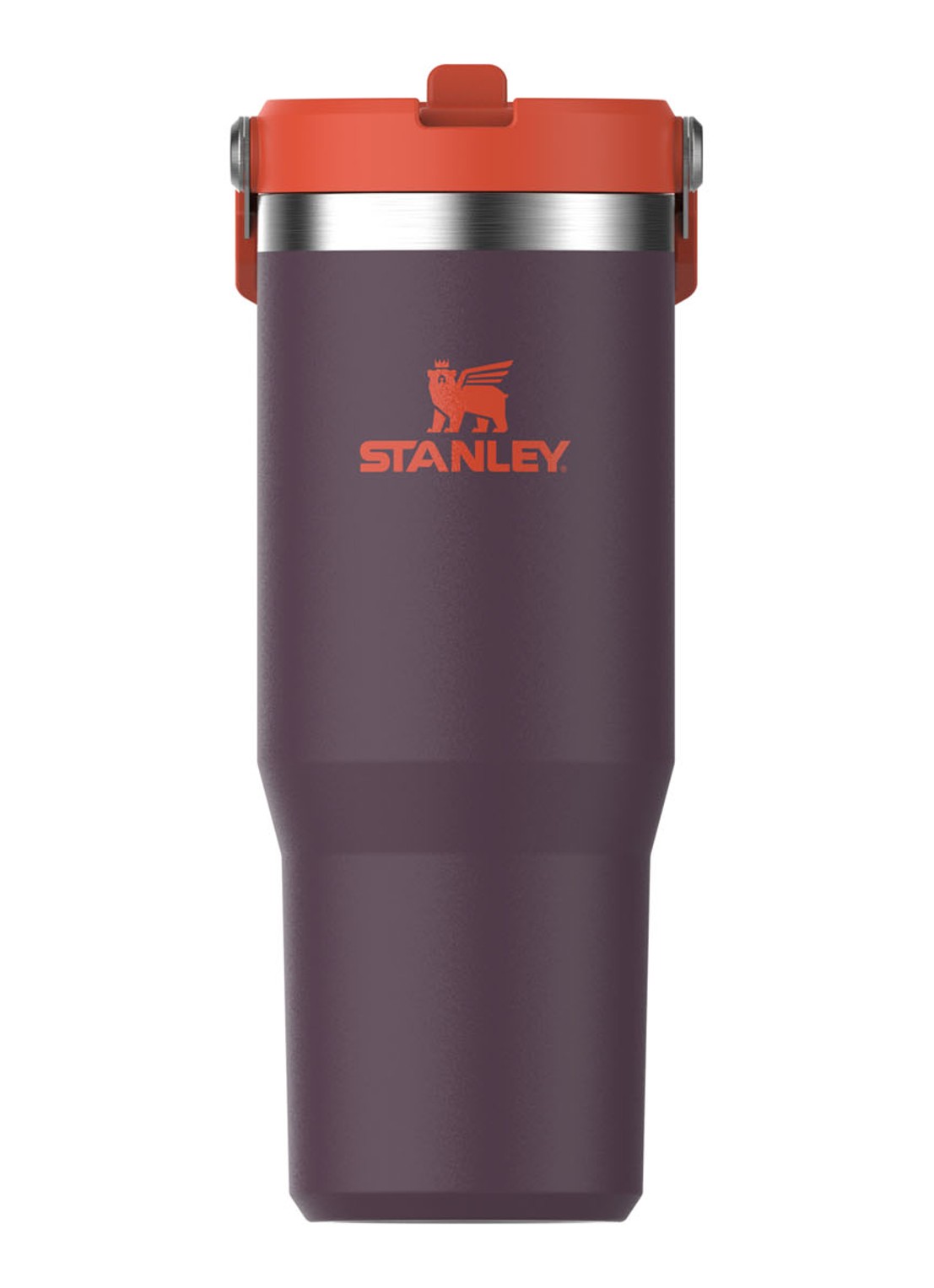 Stanley PMI The IceFlow™ Flip Straw Tumbler thermosfles 0,89 liter - voorkant 2 paars