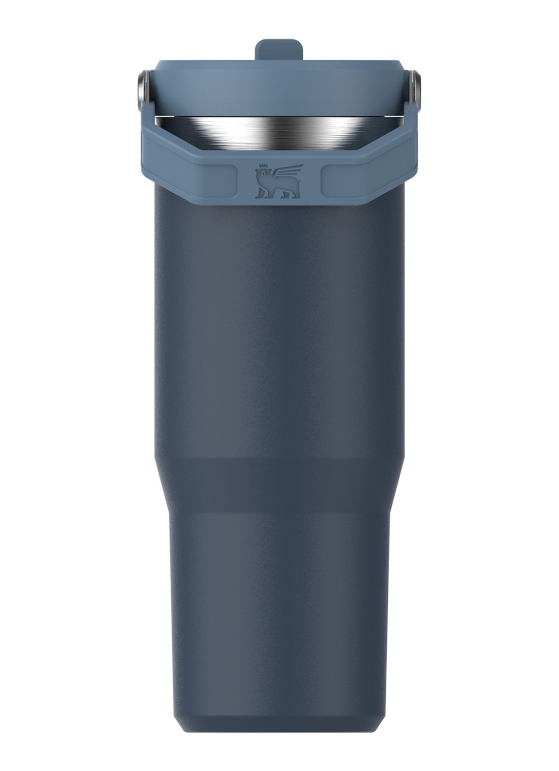 Stanley PMI The IceFlow™ Flip Straw Tumbler thermosfles 0,89 liter - achterkant 3 donkerblauw