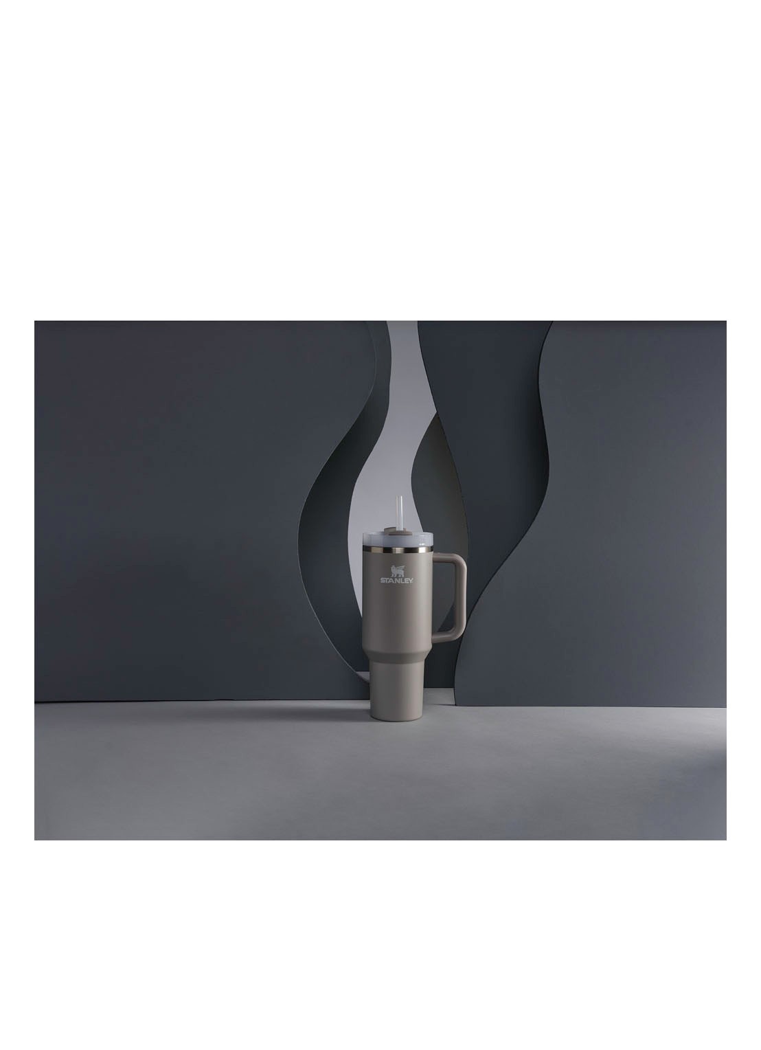 Stanley Quencher H2.0 Flowstate Tumbler thermosfles 1,2 liter  - detail 5 middengrijs