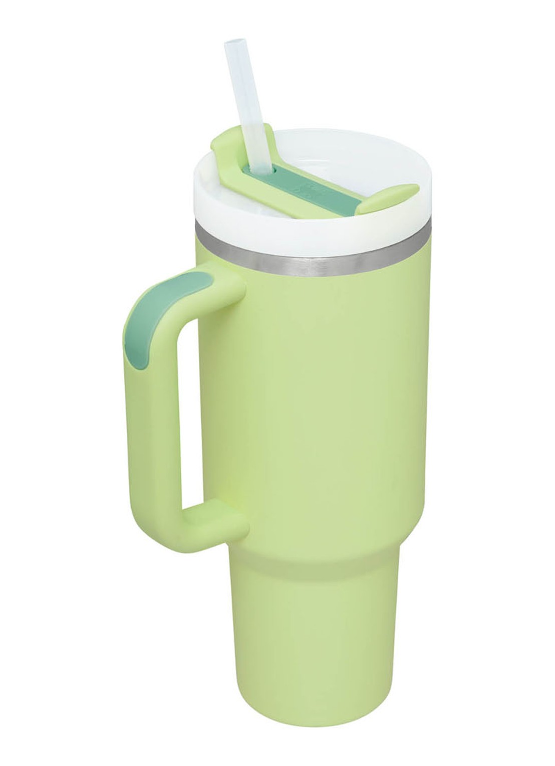 Stanley Quencher - H2.0 Flowstate™ thermosfles 1,18 liter - voorkant 6 citron - groen