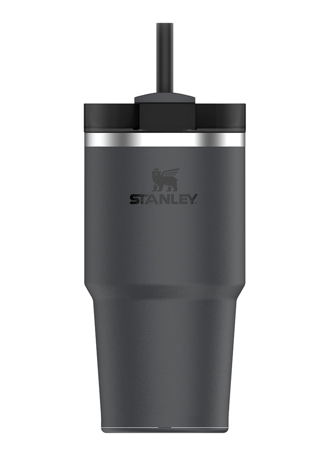 Stanley Quencher H2.O FlowState  thermofles 60 cl  - voorkant zwart
