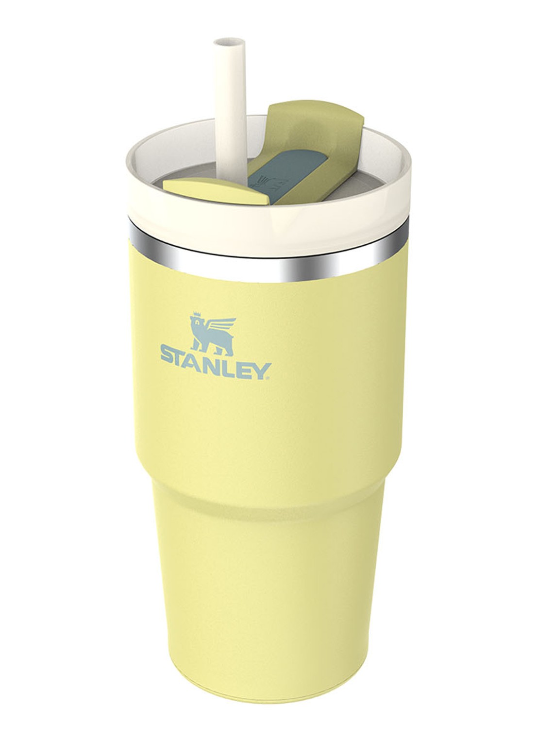 Stanley Quencher H2.O FlowState  thermofles 60 cl  - voorkant 3 lichtgeel