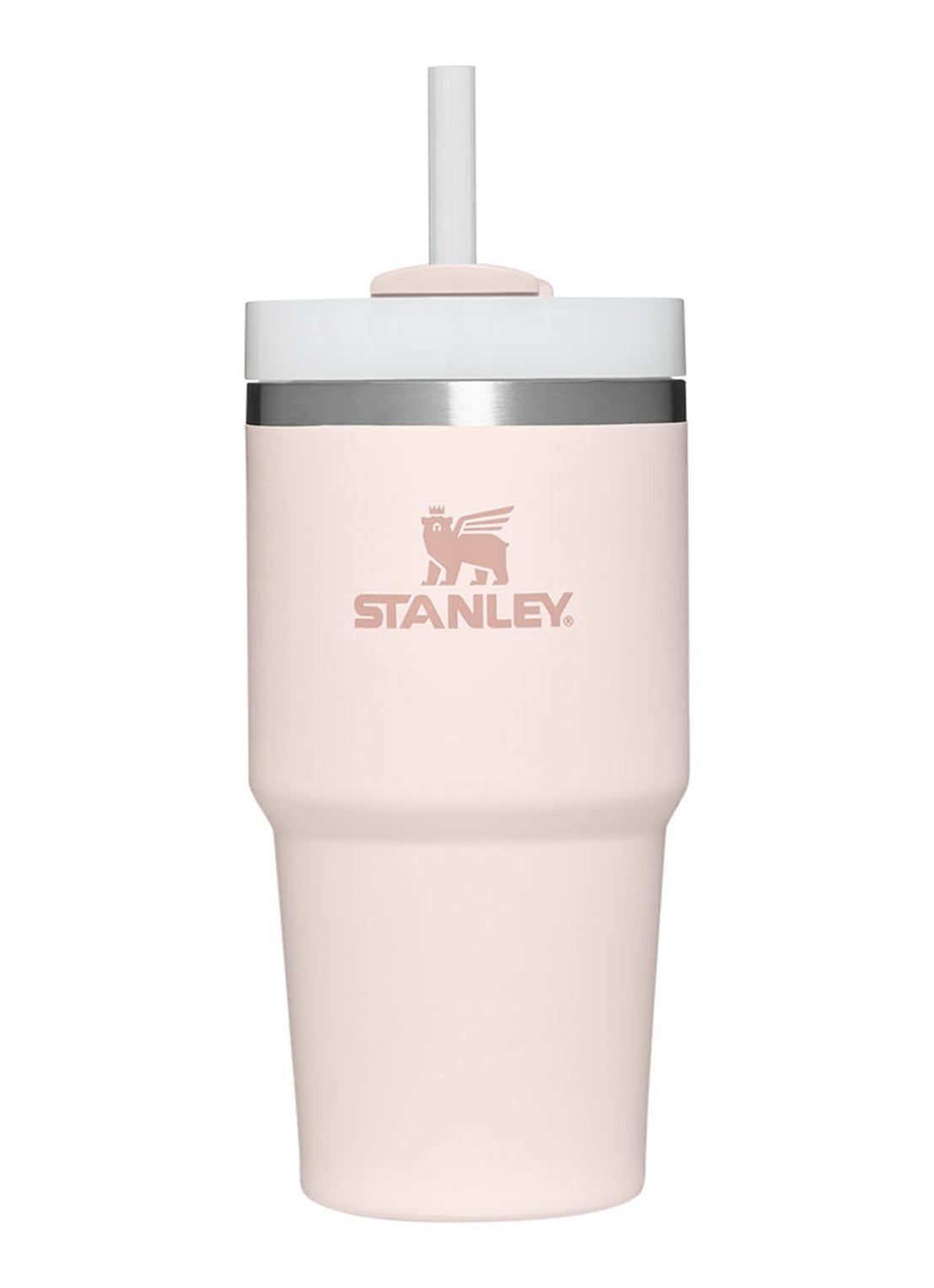 Stanley Quencher H2.O FlowState  thermofles 60 cl  - voorkant 2 lichtroze