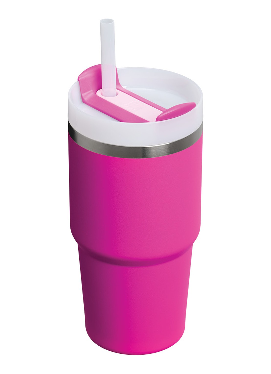 Stanley Quencher H2.O FlowState waterfles 0,6 liter - voorkant 3 fuchsia