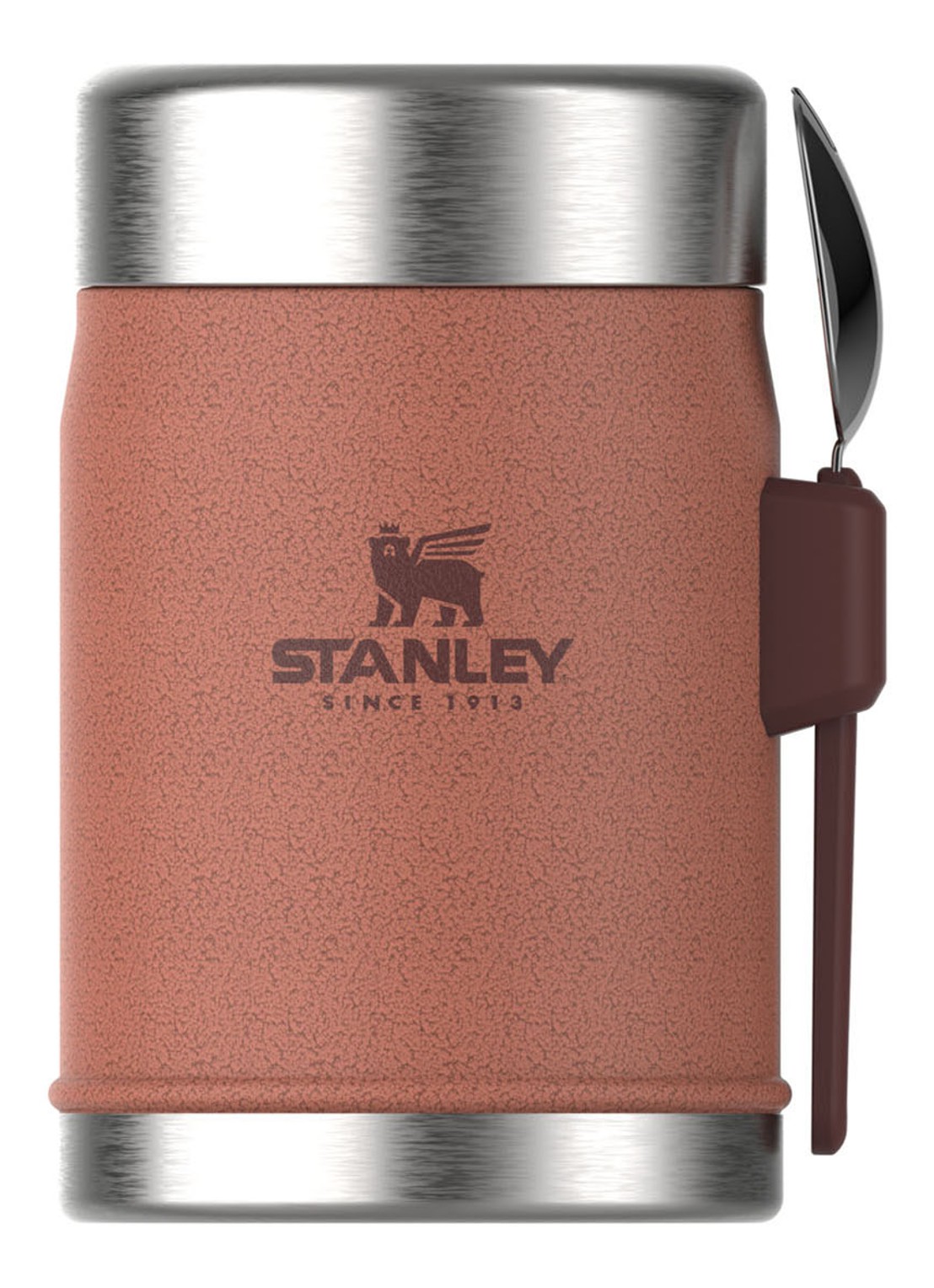 Stanley Stanley PMI The Legendary Food Jar + Spork lunchbox 40 cl - voorkant roodbruin