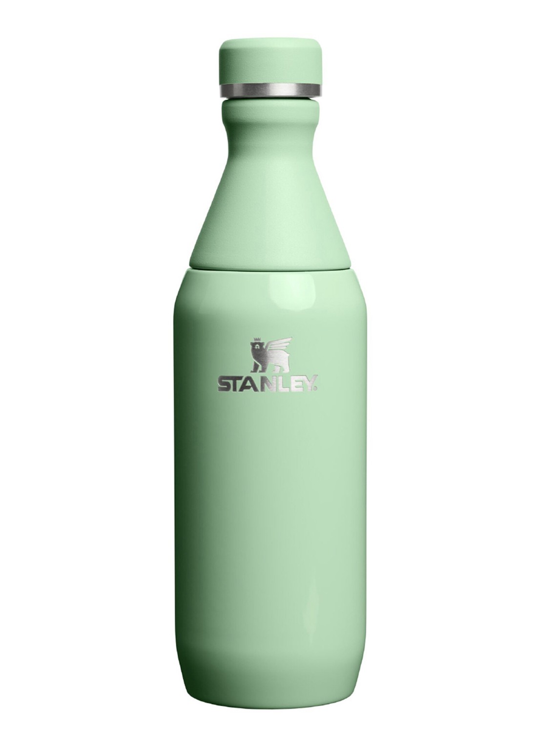 Stanley The All Day Slim thermosfles 0,35 liter - voorkant 2 lichtgroen