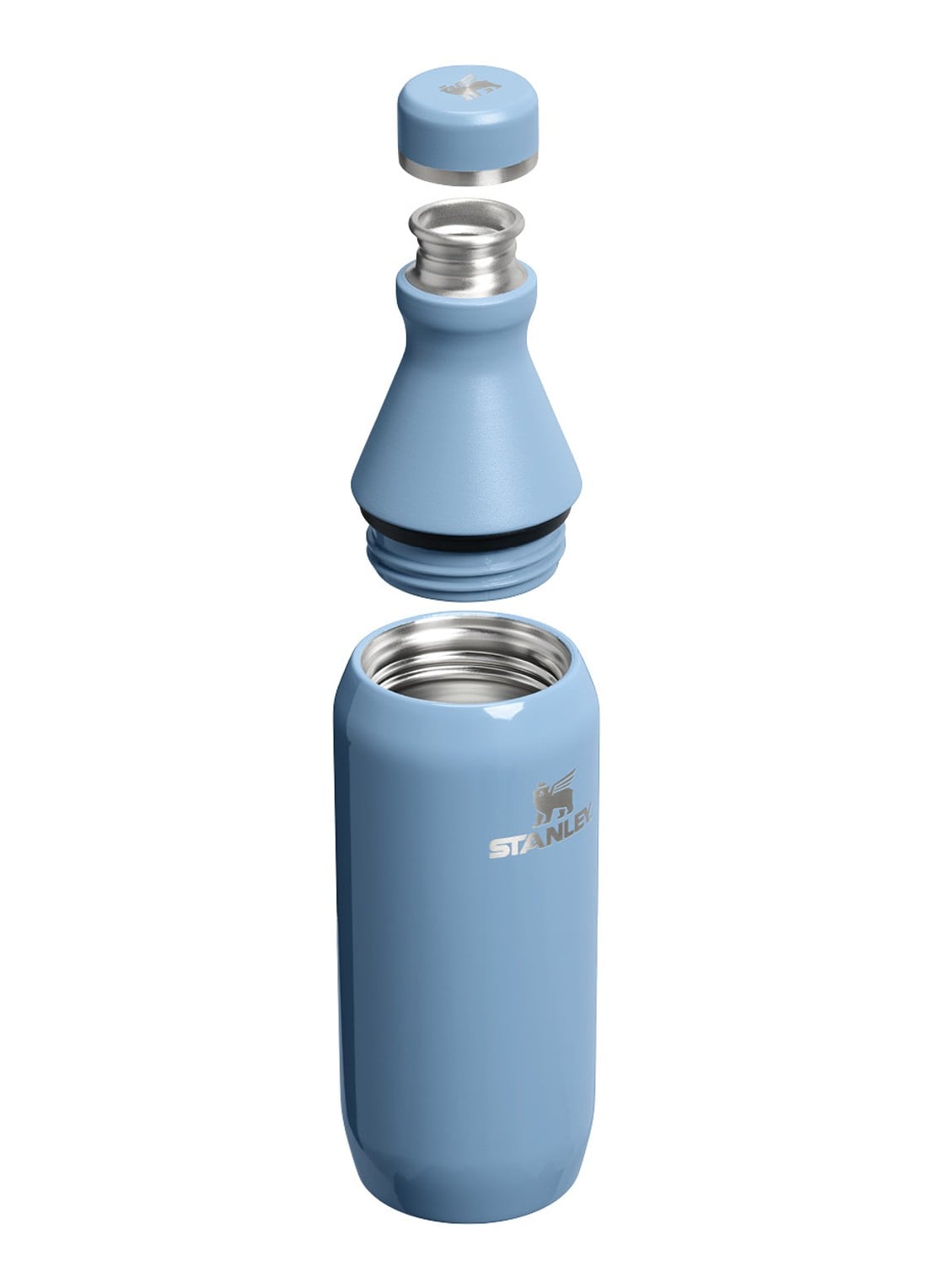 Stanley The All Day Slim thermosfles 0,35 liter - detail 3 staalblauw