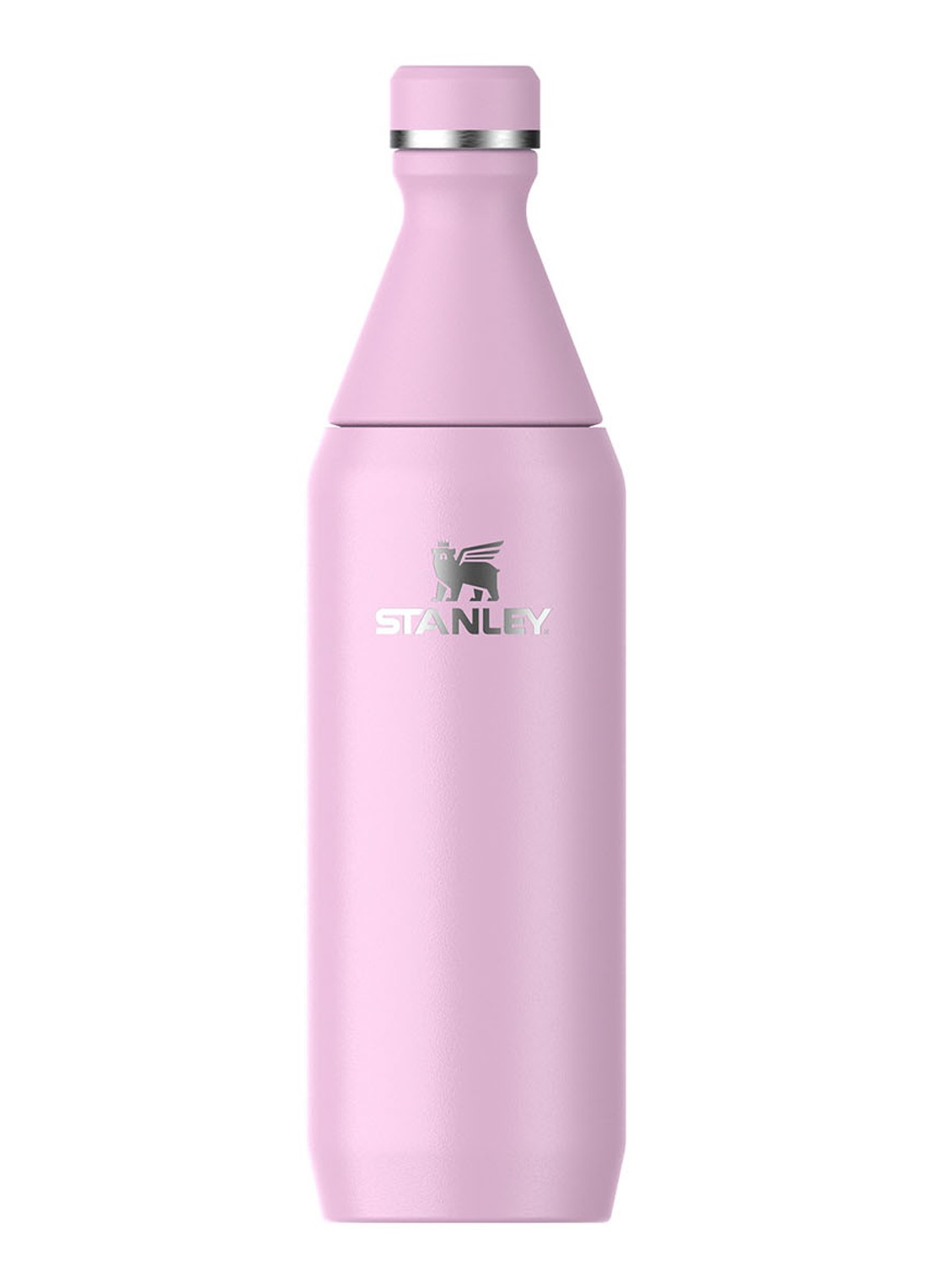 Stanley The All Day Slim thermosfles 0,6 liter - voorkant lichtroze