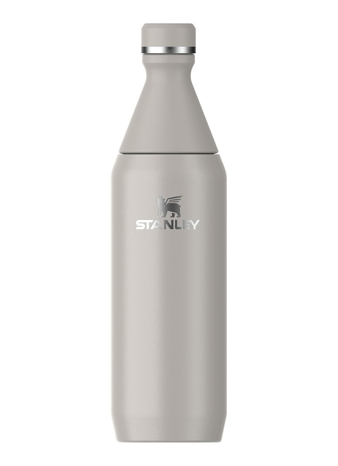 Stanley The All Day Slim thermosfles 0,6 liter - voorkant 2 middengrijs