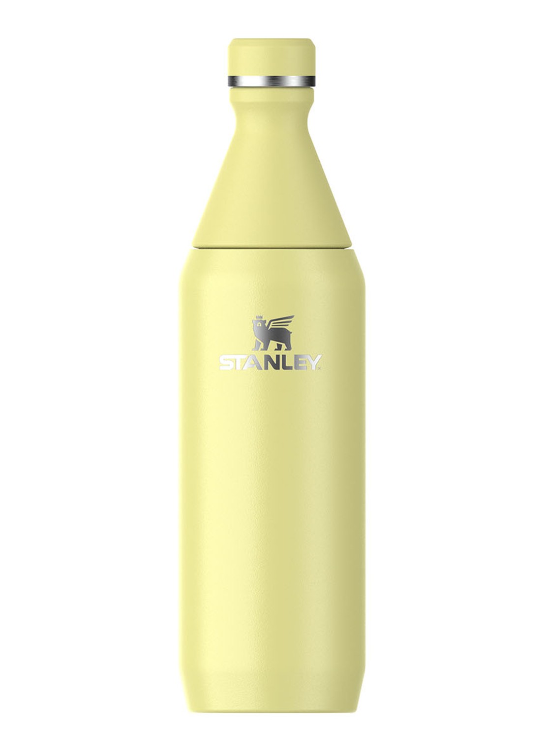 Stanley The All Day Slim thermosfles 0,6 liter - voorkant lichtgeel