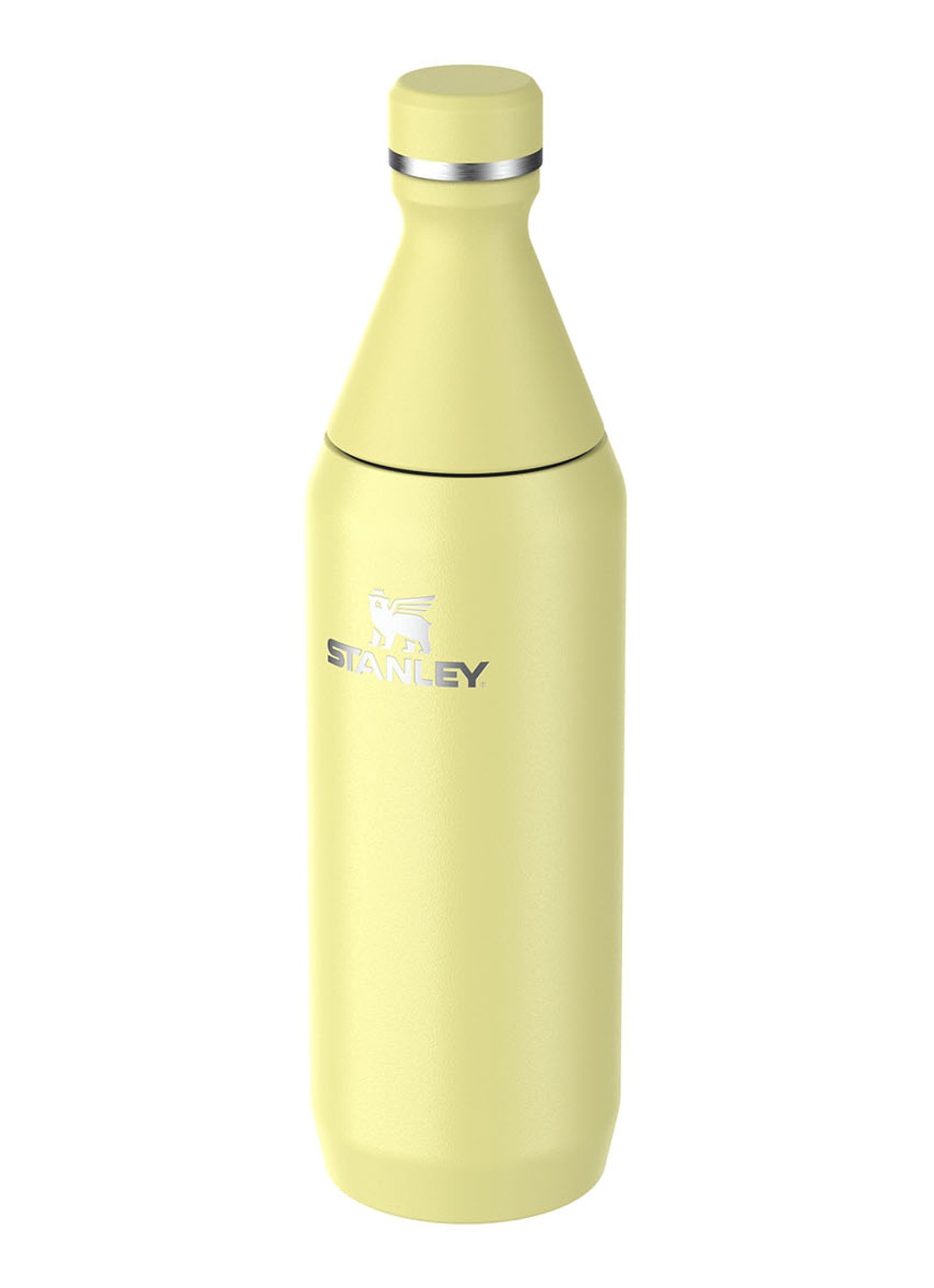 Stanley The All Day Slim thermosfles 0,6 liter - voorkant 2 lichtgeel