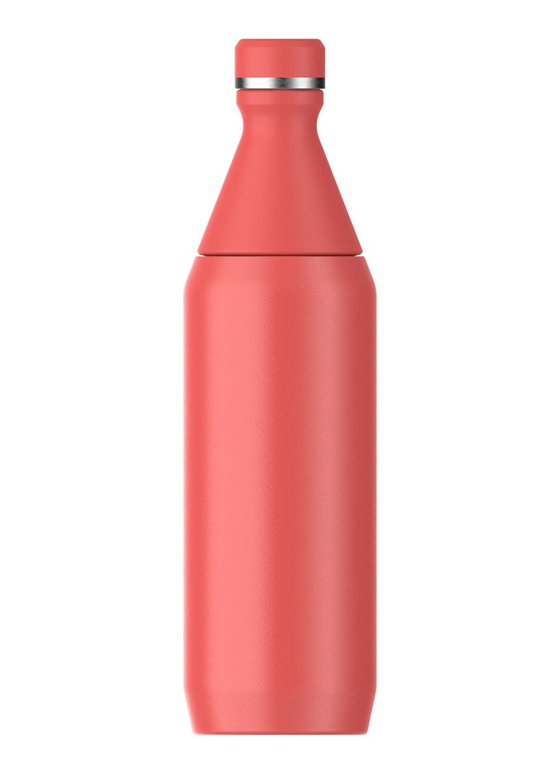 Stanley The All Day Slim waterfles 0,6 liter - achterkant koraal