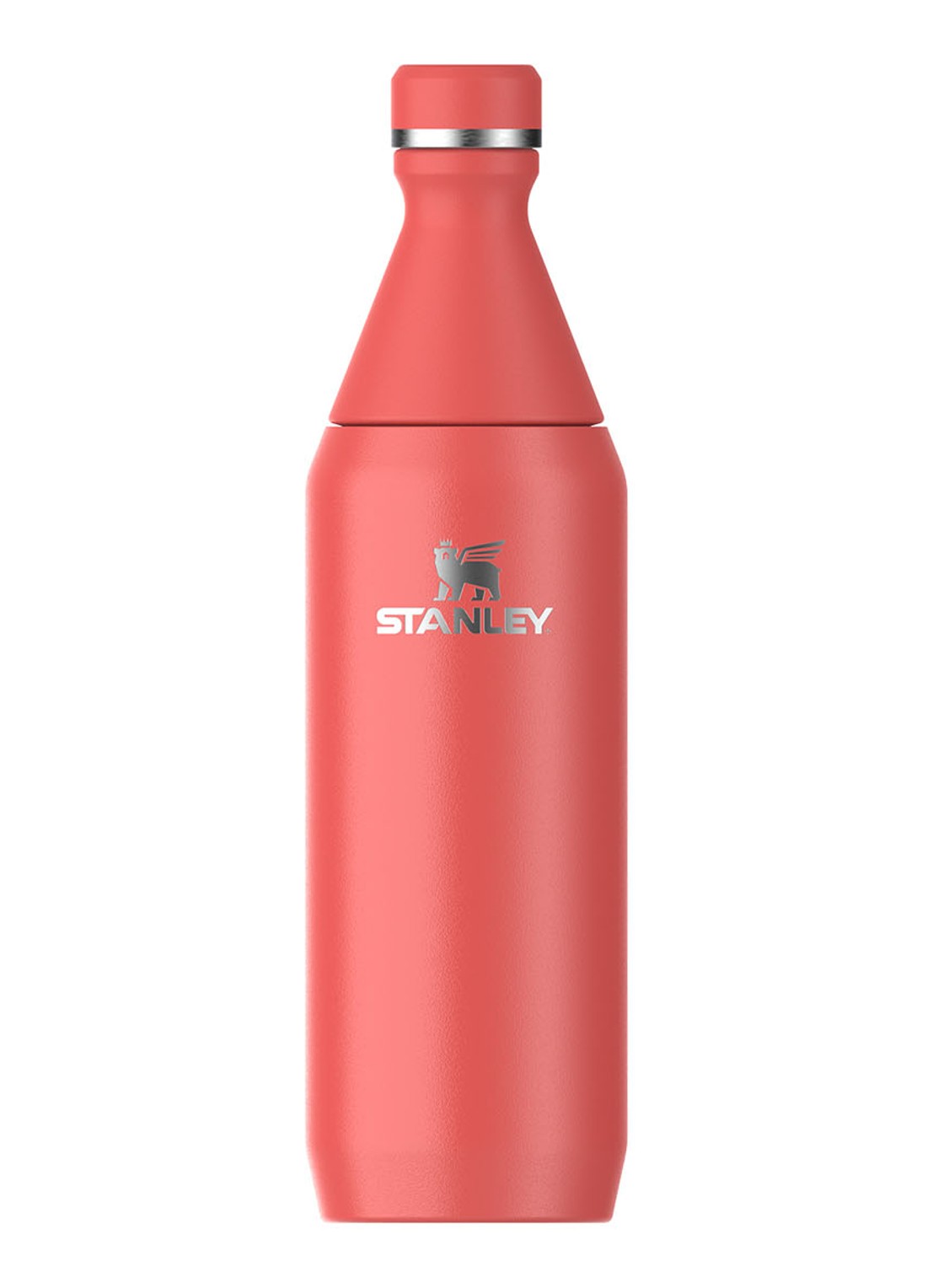 Stanley The All Day Slim waterfles 0,6 liter - voorkant 2 koraal