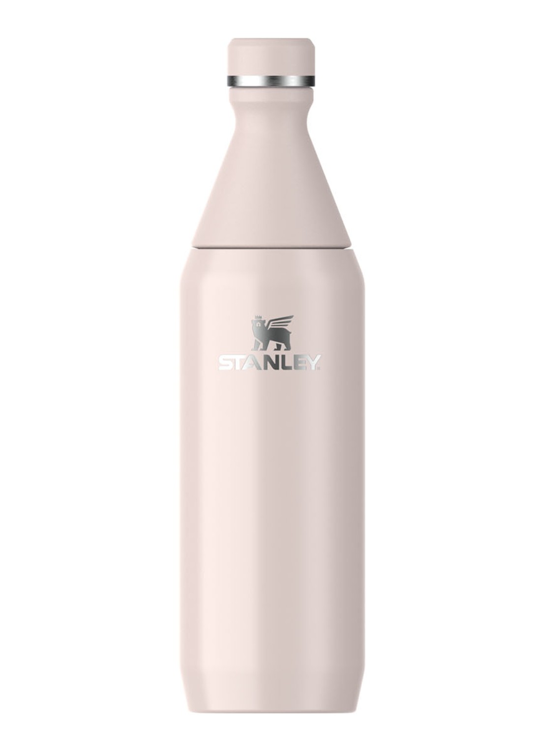 Stanley The All Day Slim waterfles 60 cl - voorkant 2 lichtroze