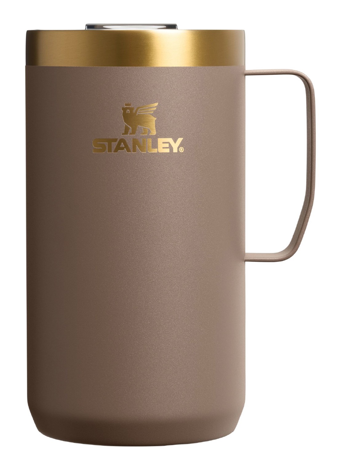 Stanley The Everyday Camp mok 74 cl - voorkant 3 lichtbruin