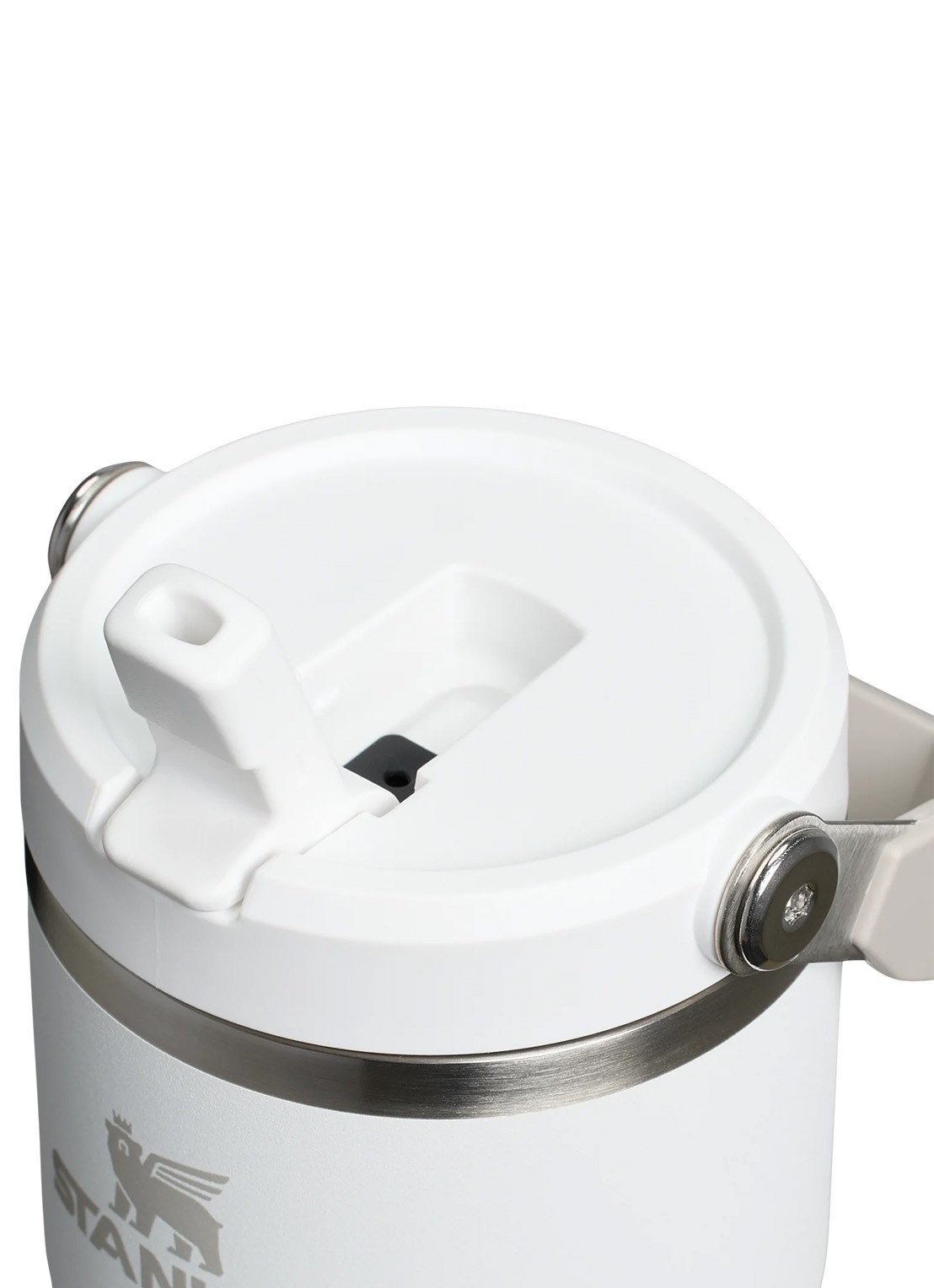 Stanley The Ice Flow Fast Flow waterfles 0,6 liter - detail 3 cream gloss / gebroken wit