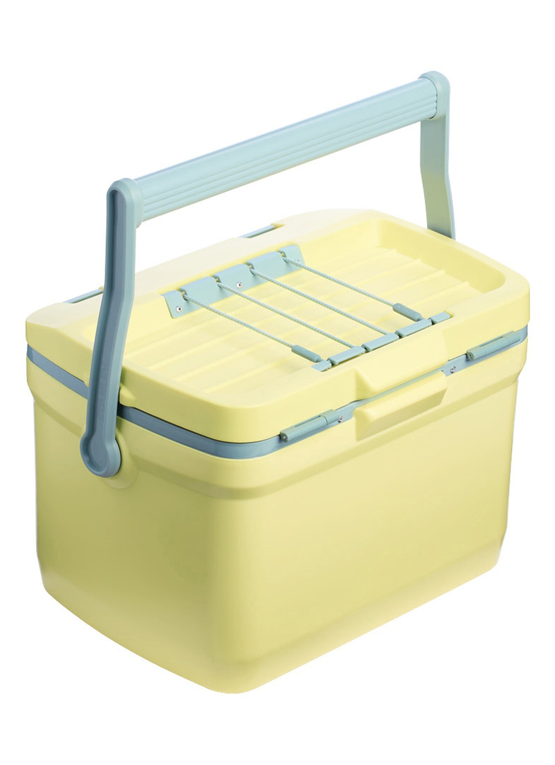 Stanley The Ice Flow Fast Flow waterfles 0,6 liter - detail pomelo / geel