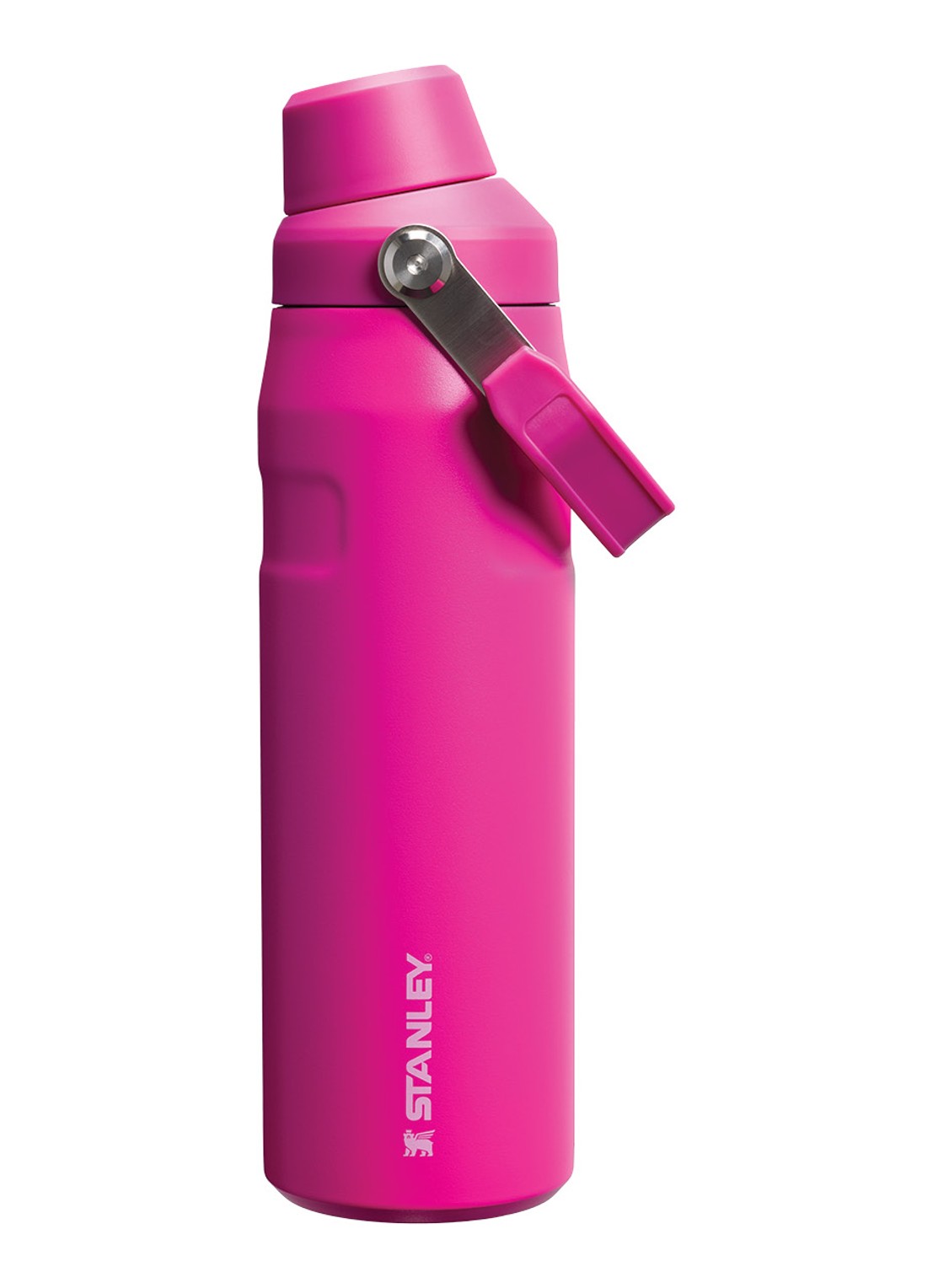 Stanley The Ice Flow Fast Flow waterfles 0,7 liter - voorkant fuchsia