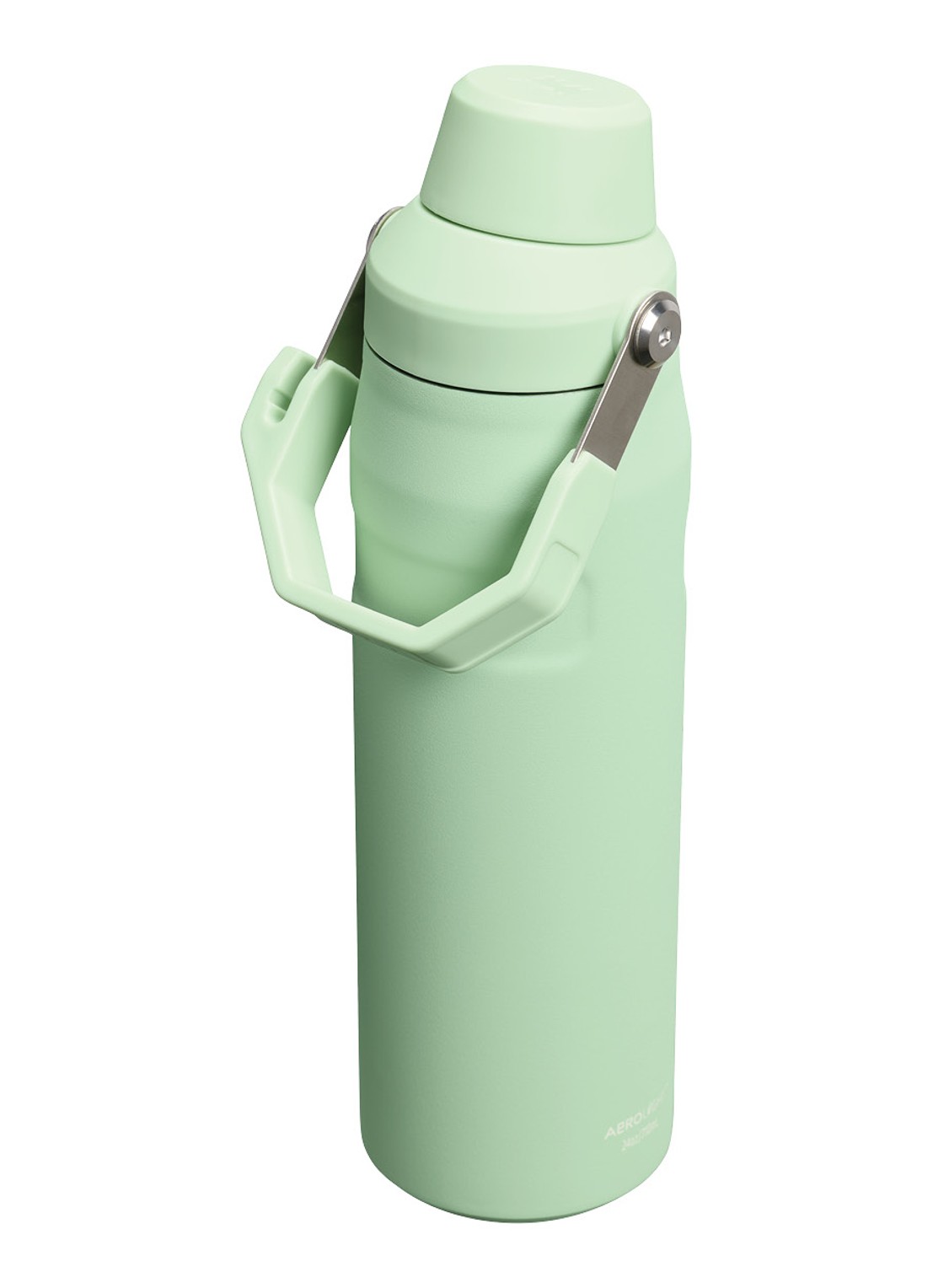 Stanley The Ice Flow Fast Flow waterfles 0,7 liter - voorkant 3 lichtgroen