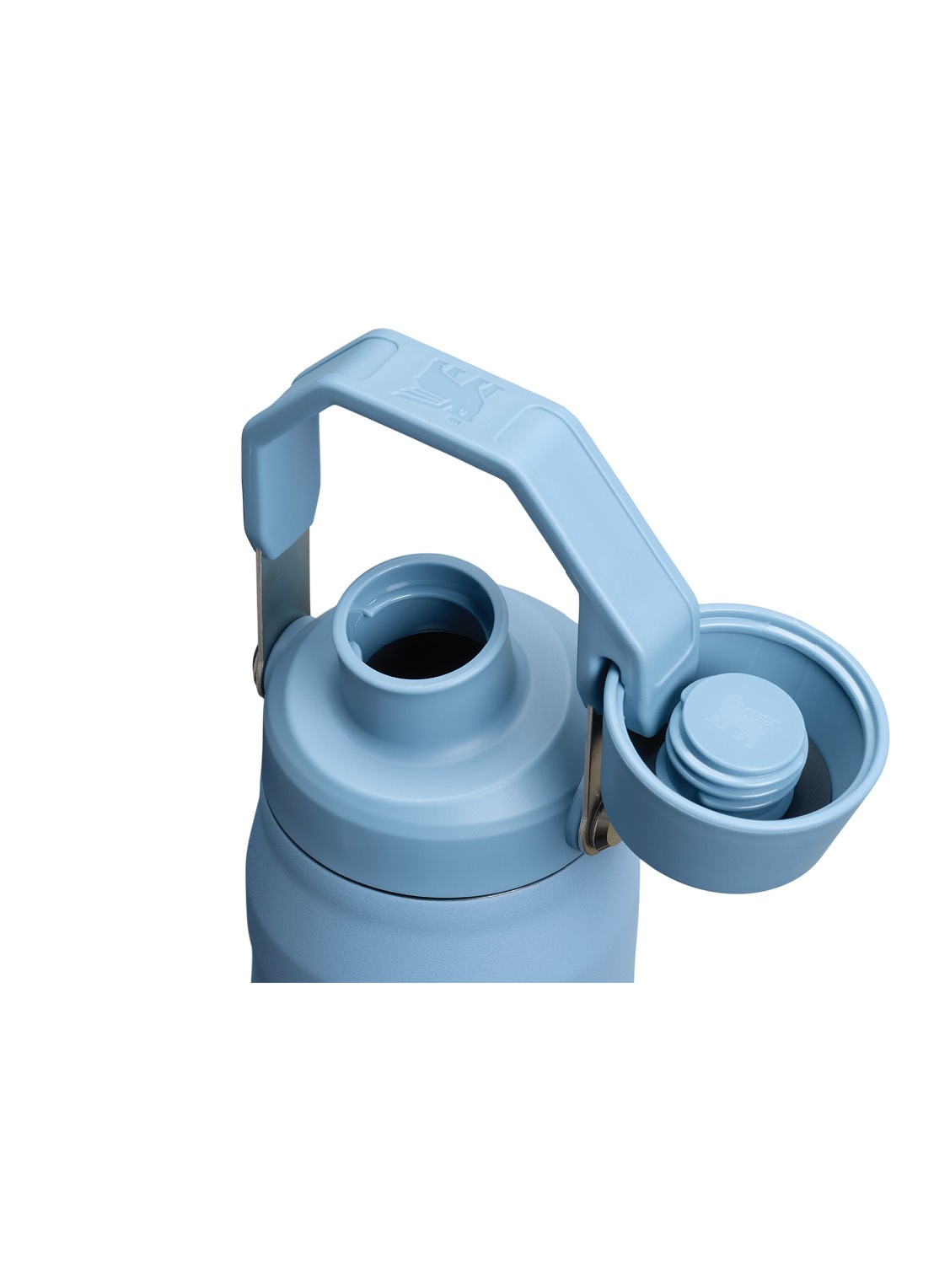 Stanley The Ice Flow Fast Flow waterfles 0,7 liter - detail staalblauw