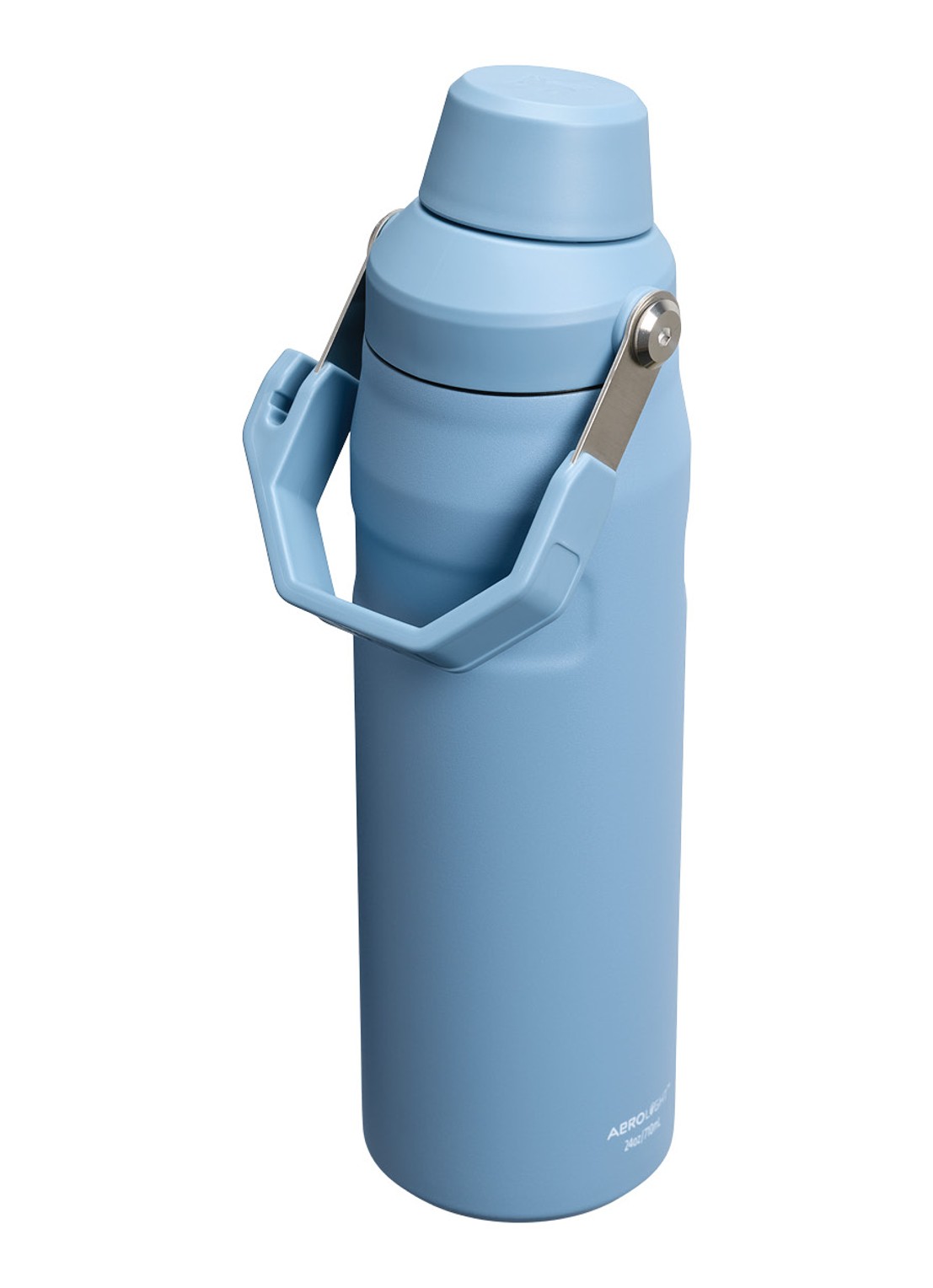 Stanley The Ice Flow Fast Flow waterfles 0,7 liter - voorkant 3 staalblauw