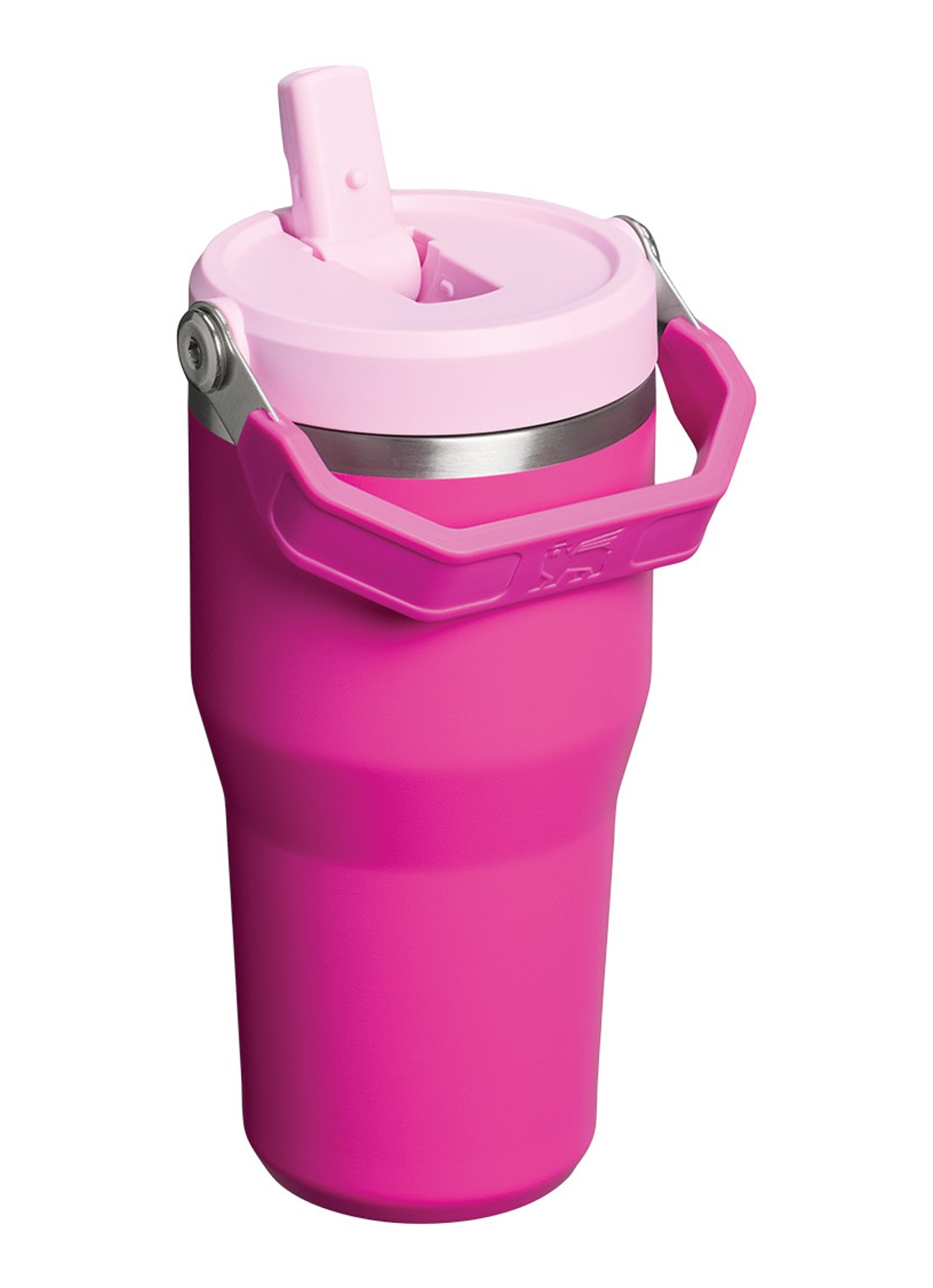 Stanley The IceFlow™ Flip Straw waterfles 0,6 liter - voorkant 3 fuchsia