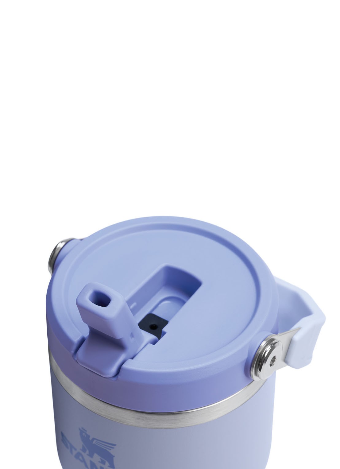 Stanley The IceFlow™ Flip Straw waterfles 0,6 liter - achterkant 3 lichtblauw