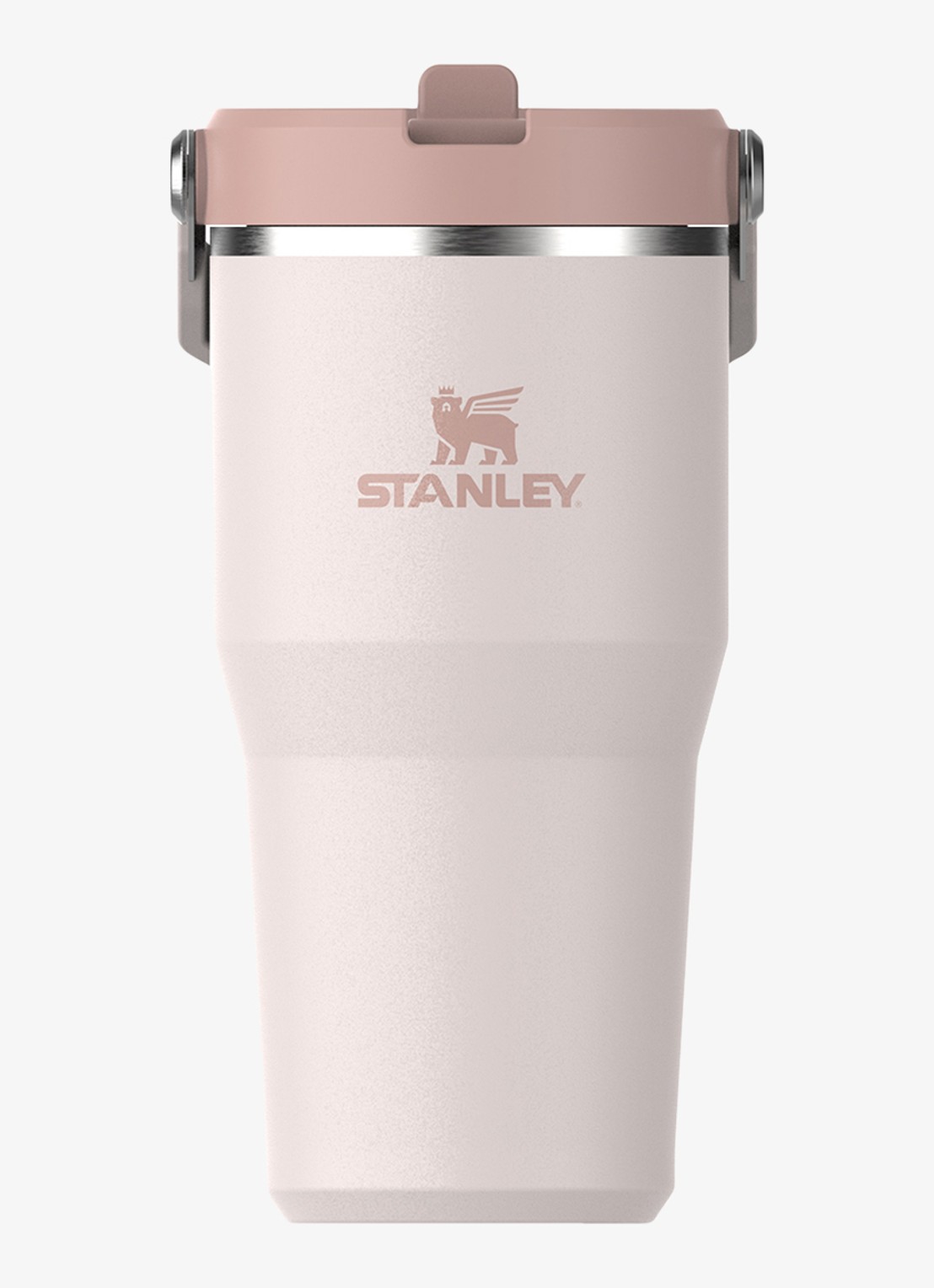 Stanley The IceFlow™ Flip Straw waterfles 60 cl  - voorkant 2 rose quartz / roze