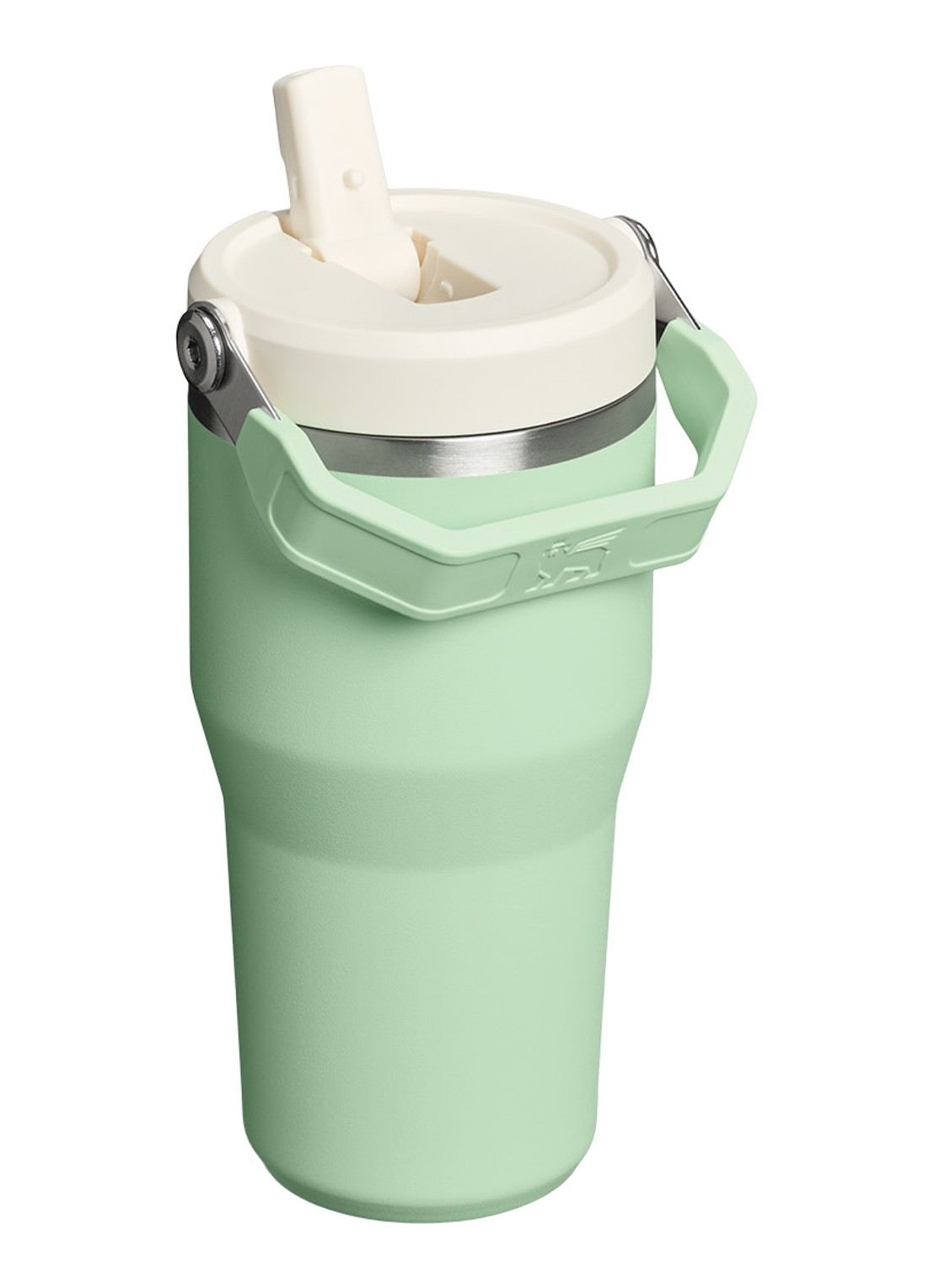 Stanley The IceFlow™ Flip Straw waterfles 0,6 liter - voorkant 3 lichtgroen