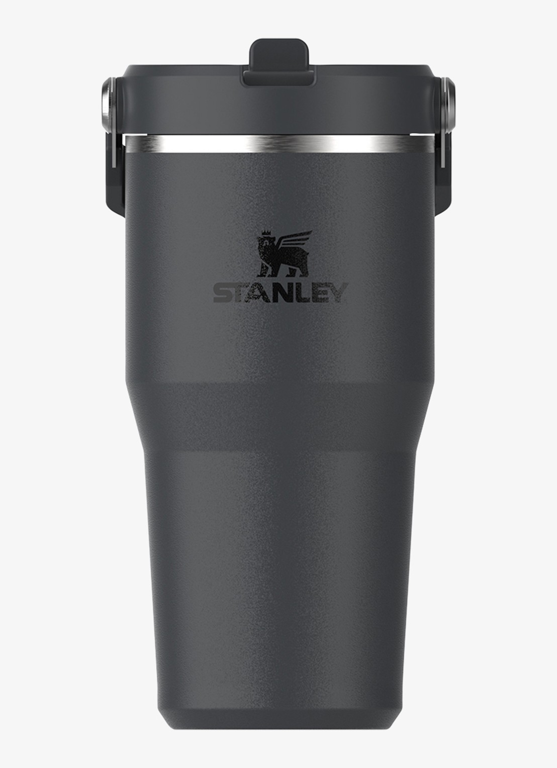 Stanley The IceFlow™ Flip Straw waterfles 60 cl  - voorkant black 2.0 / zwart