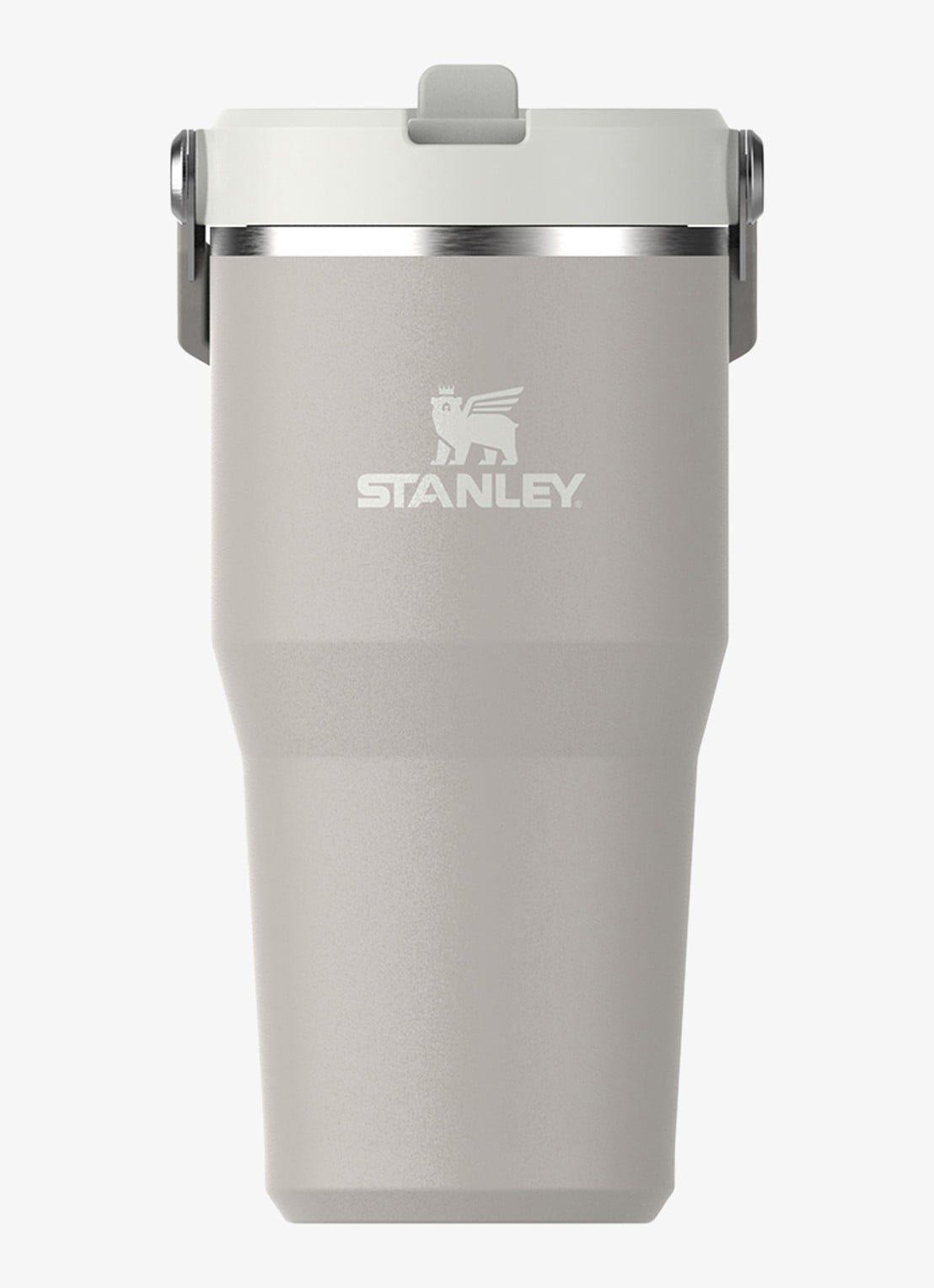 Stanley The IceFlow™ Flip Straw waterfles 60 cl  - voorkant ash / grijs