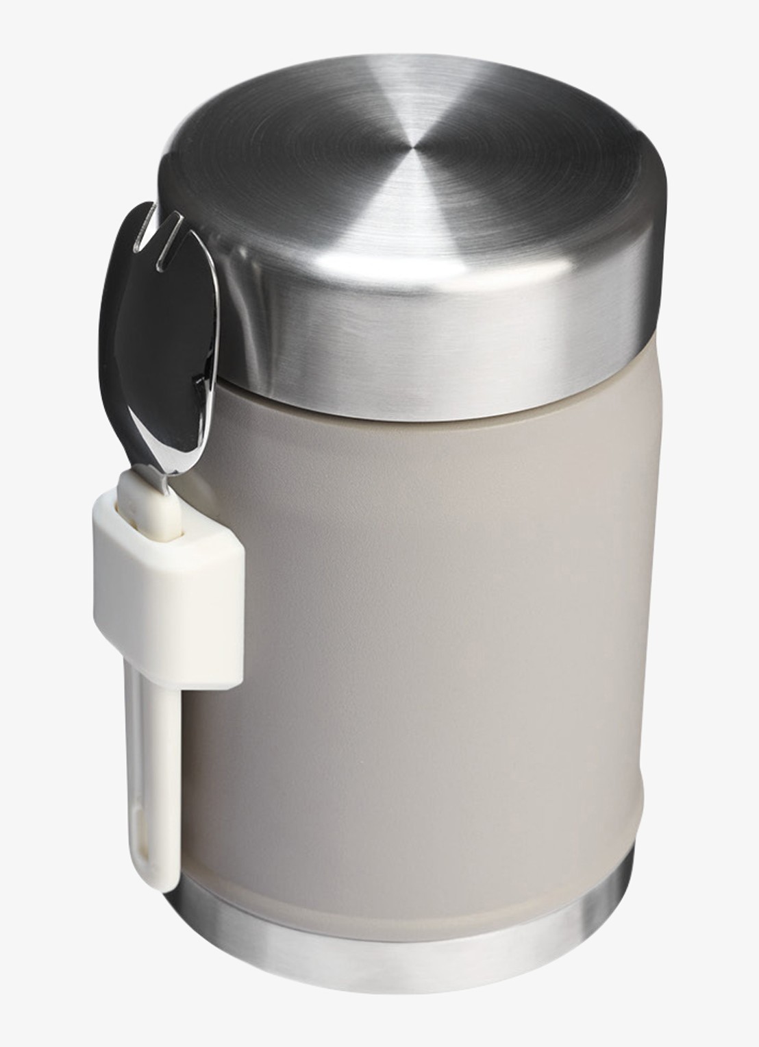 Stanley The Legendary Food Jar + Spork lunchbox 40 cl - achterkant 3 ash 2.0 / grijs