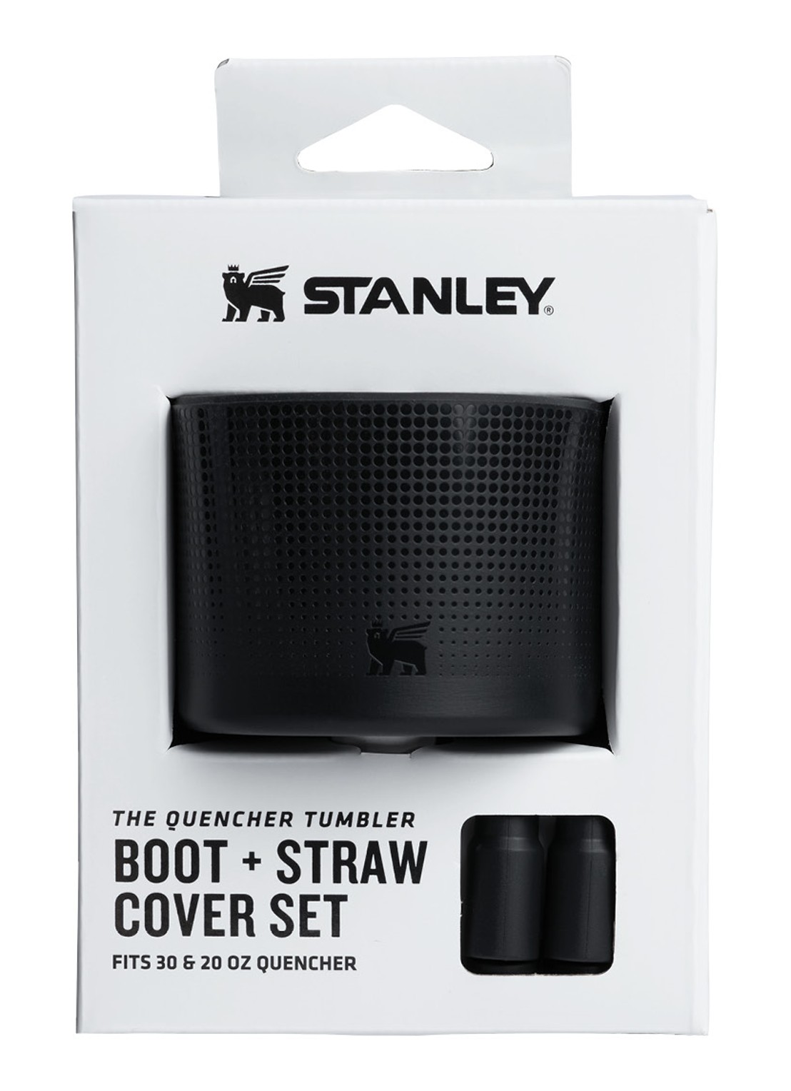 Stanley The Quencher® bekerhoes en rietjes dop 3-delig - detail 3 zwart