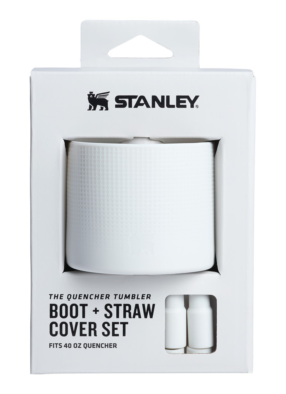 Stanley The Quencher® bekerhoes en rietjes dop 3-delig - detail 3 lichtgrijs