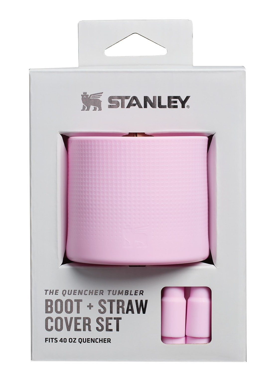 Stanley The Quencher® bekerhoes en rietjes dop 3-delig - detail 3 roze