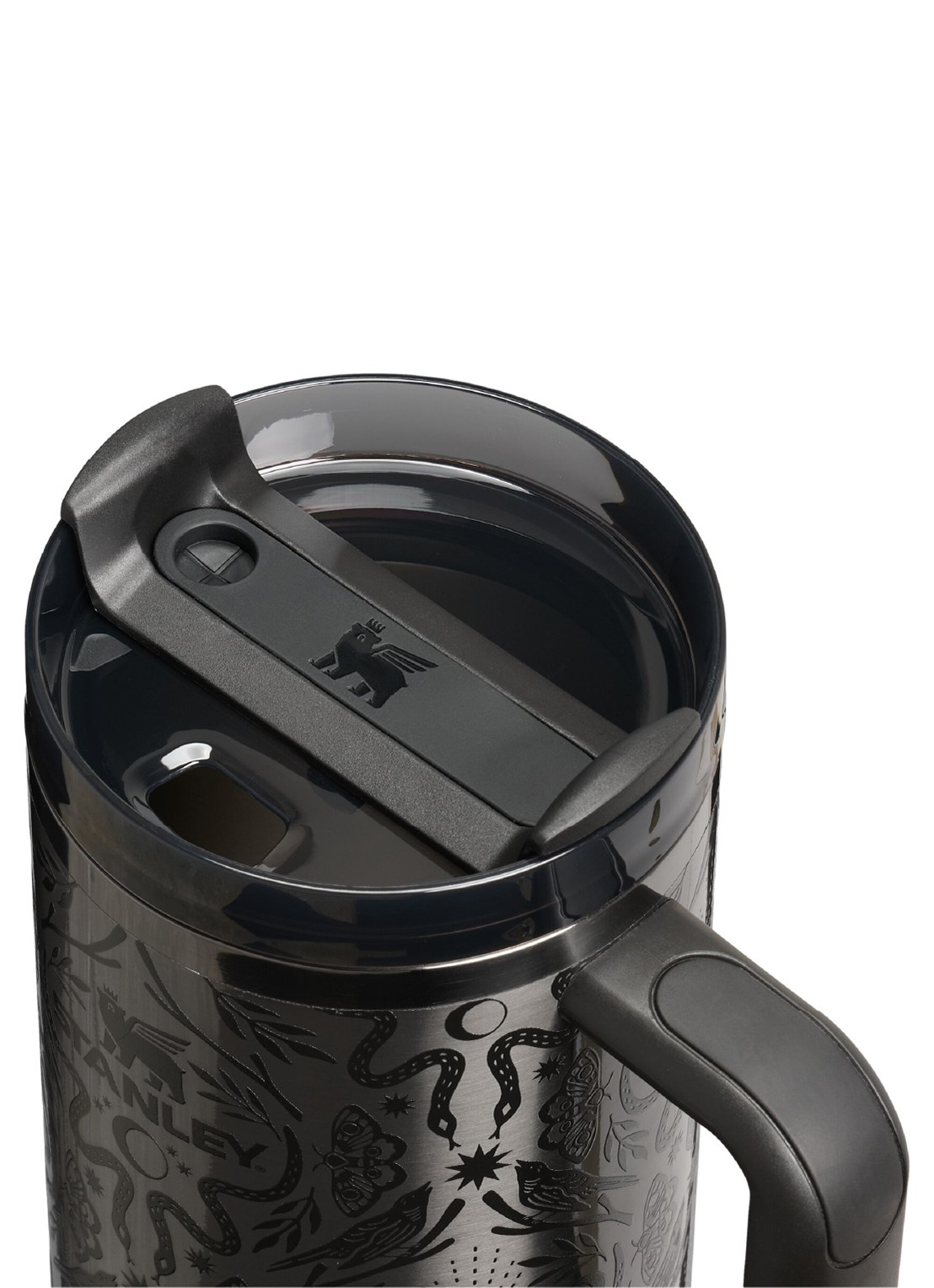 Stanley The Quencher® H2.O FlowState™ thermosfles 0,6 liter - detail zwart