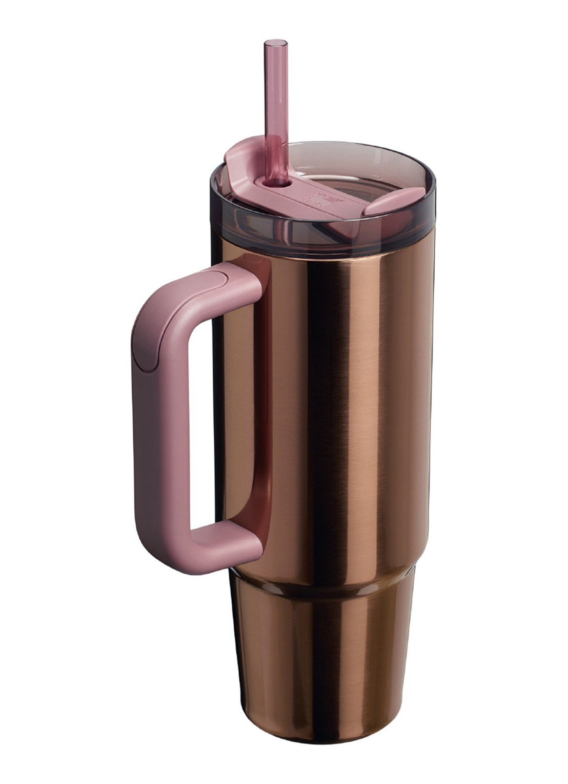 Stanley The Quencher® H2.O FlowState™ thermosfles 0,89 liter - achterkant zalmroze