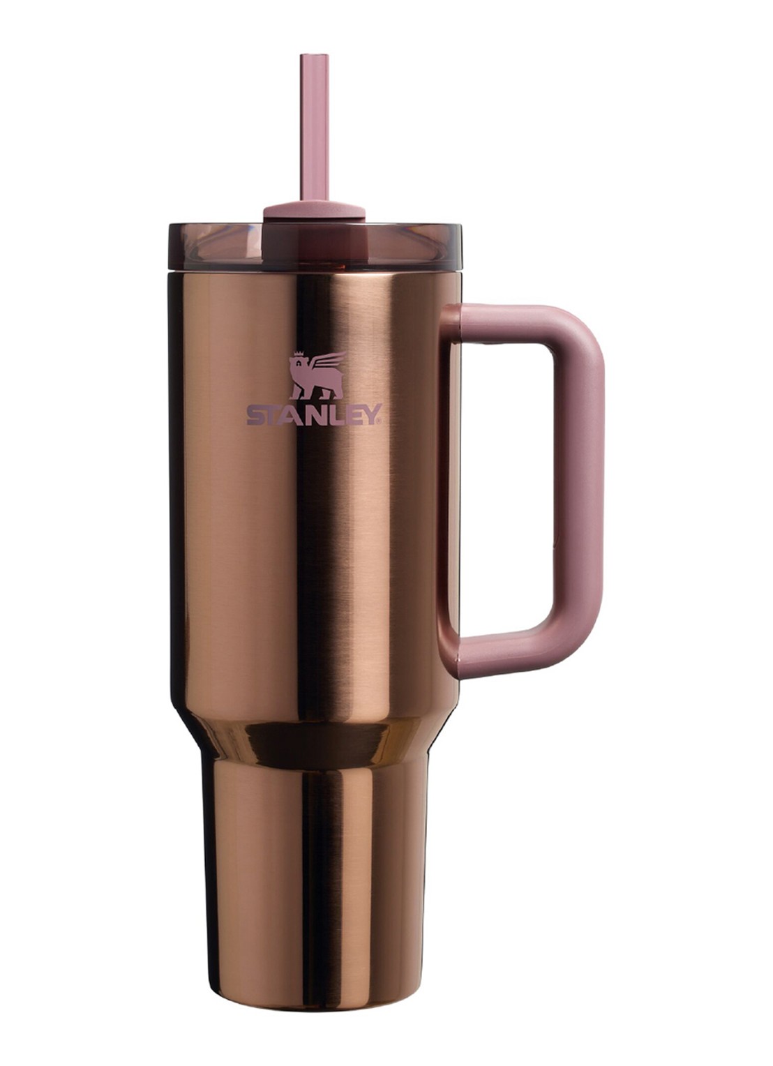 Stanley The Quencher® H2.O FlowState™ thermosfles 60 cl  - voorkant 2 zalmroze