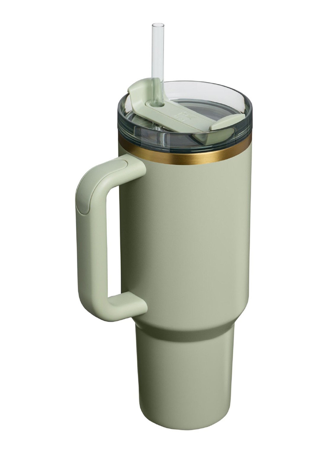 Stanley The Quencher® H2.O FlowState™ thermosfles 60 cl  - achterkant lindegroen