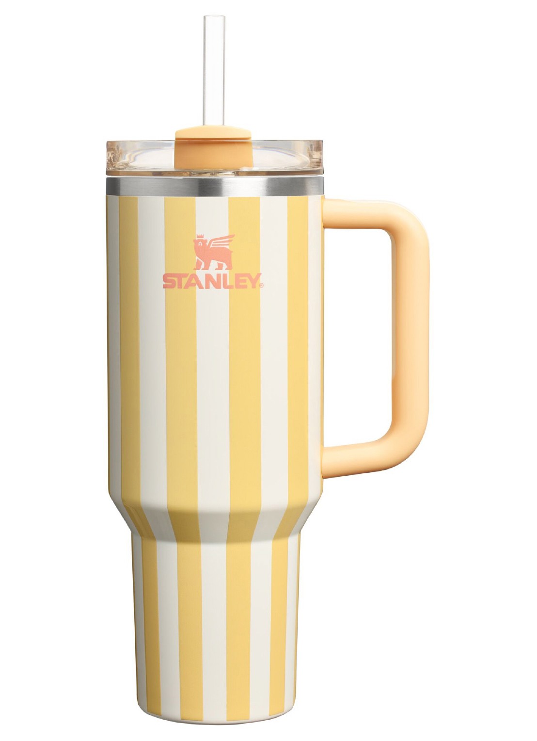 Stanley The Quencher H2.O FlowState™ Tumbler thermofles 1,18 liter - voorkant 2 lichtgeel