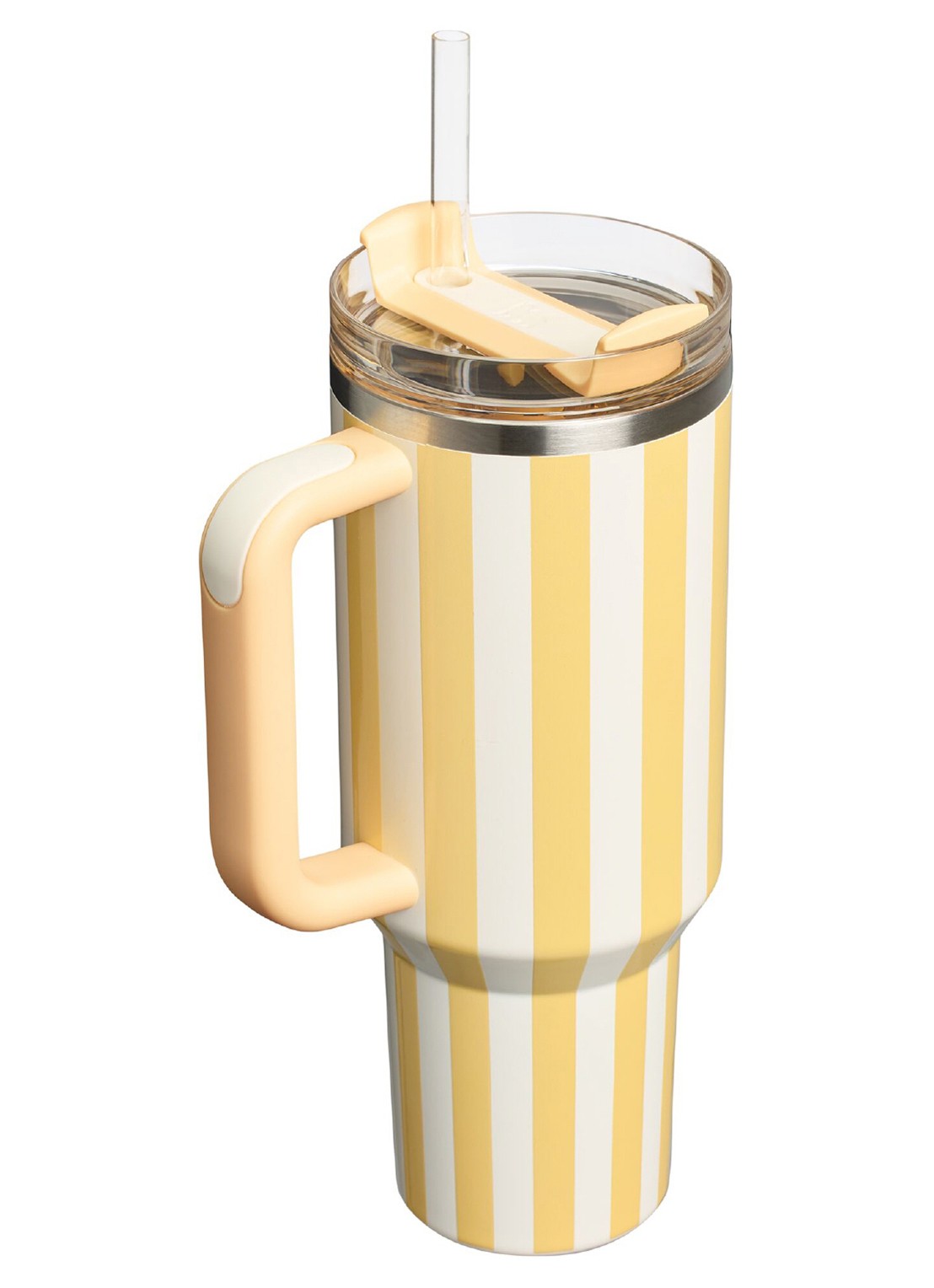 Stanley The Quencher H2.O FlowState™ Tumbler thermofles 1,18 liter - voorkant 3 lichtgeel