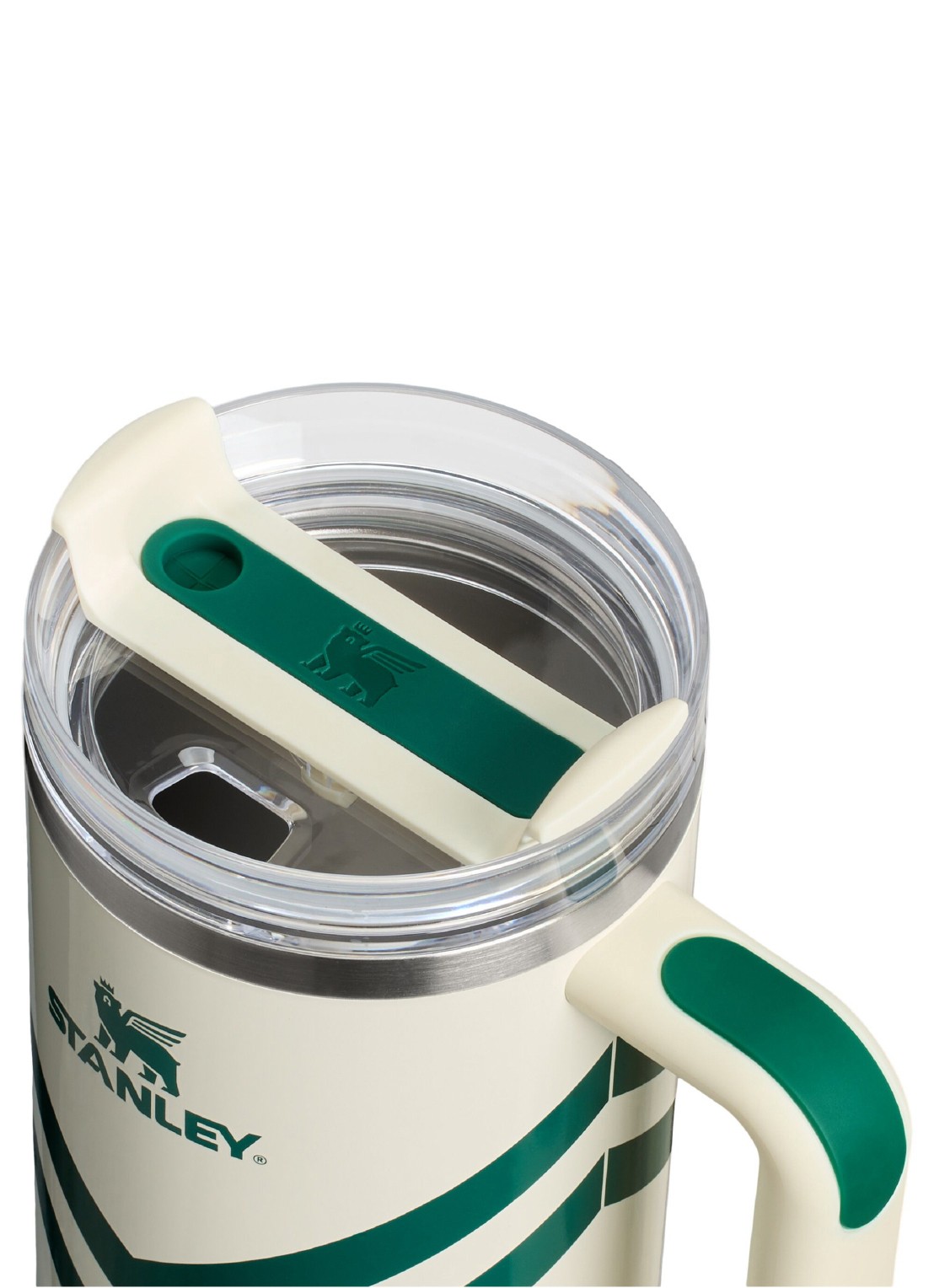 Stanley The Quencher H2.O FlowState™ Tumbler thermofles 1,18 liter - achterkant gebroken wit