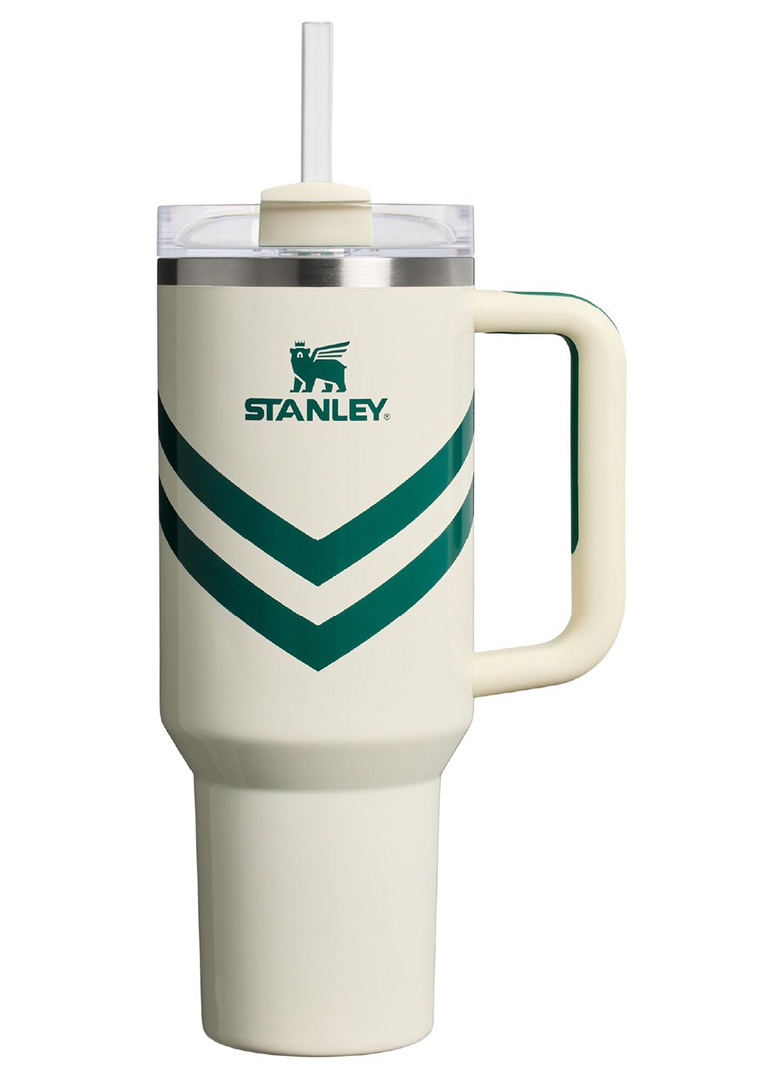 Stanley The Quencher H2.O FlowState™ Tumbler thermofles 1,18 liter - voorkant 2 gebroken wit
