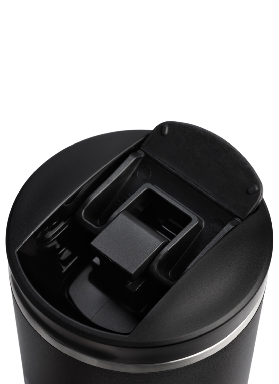 Stanley The Transit Fliptop thermosbeker 0,6 liter - detail 3 zwart