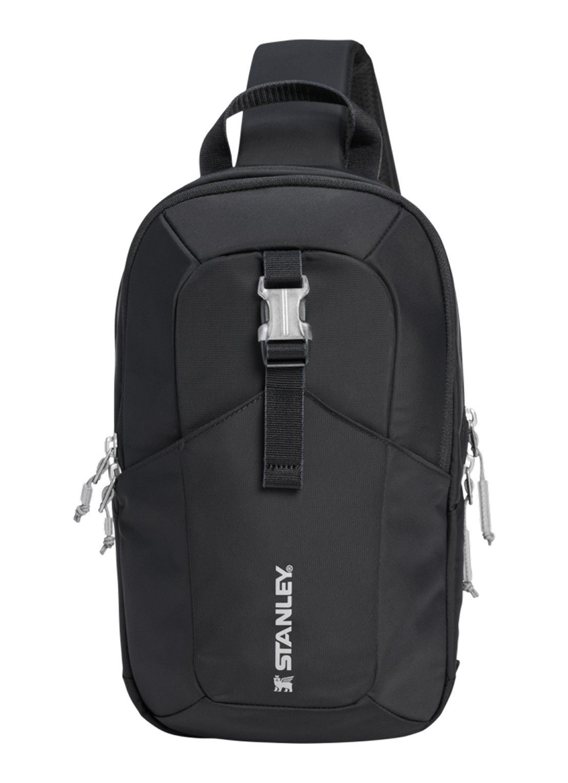 Stanley Vitalize Macro Method crossbodytas - voorkant zwart