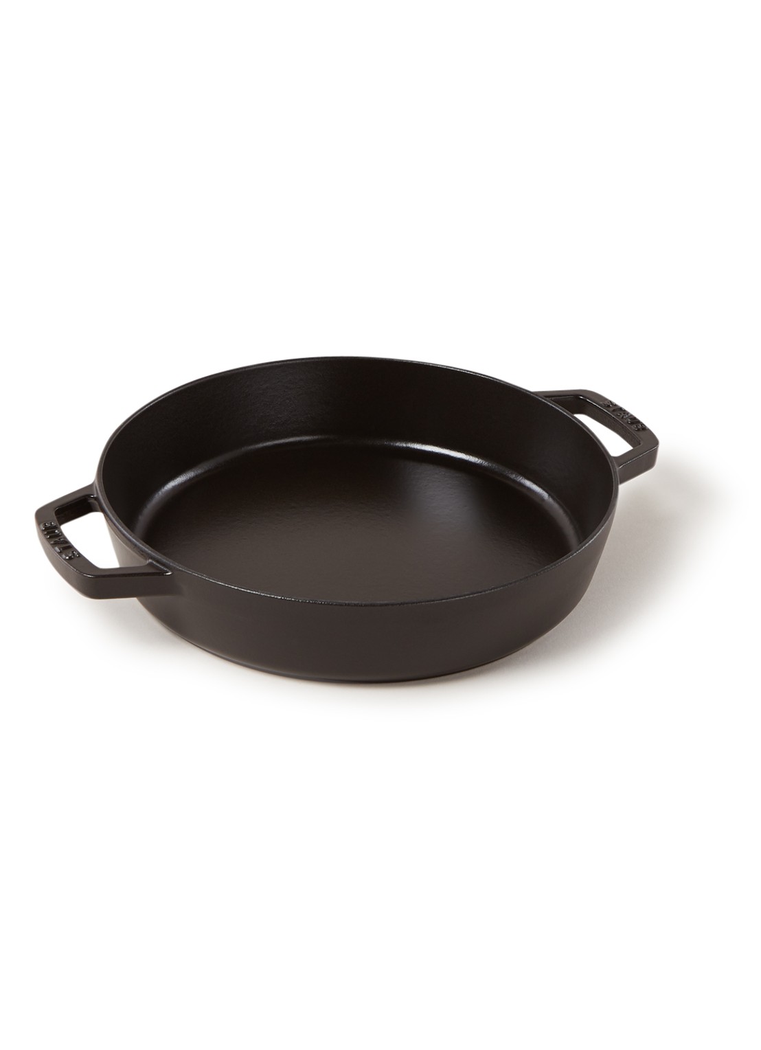 Staub Braadpan Ø26 cm - voorkant 2 zwart