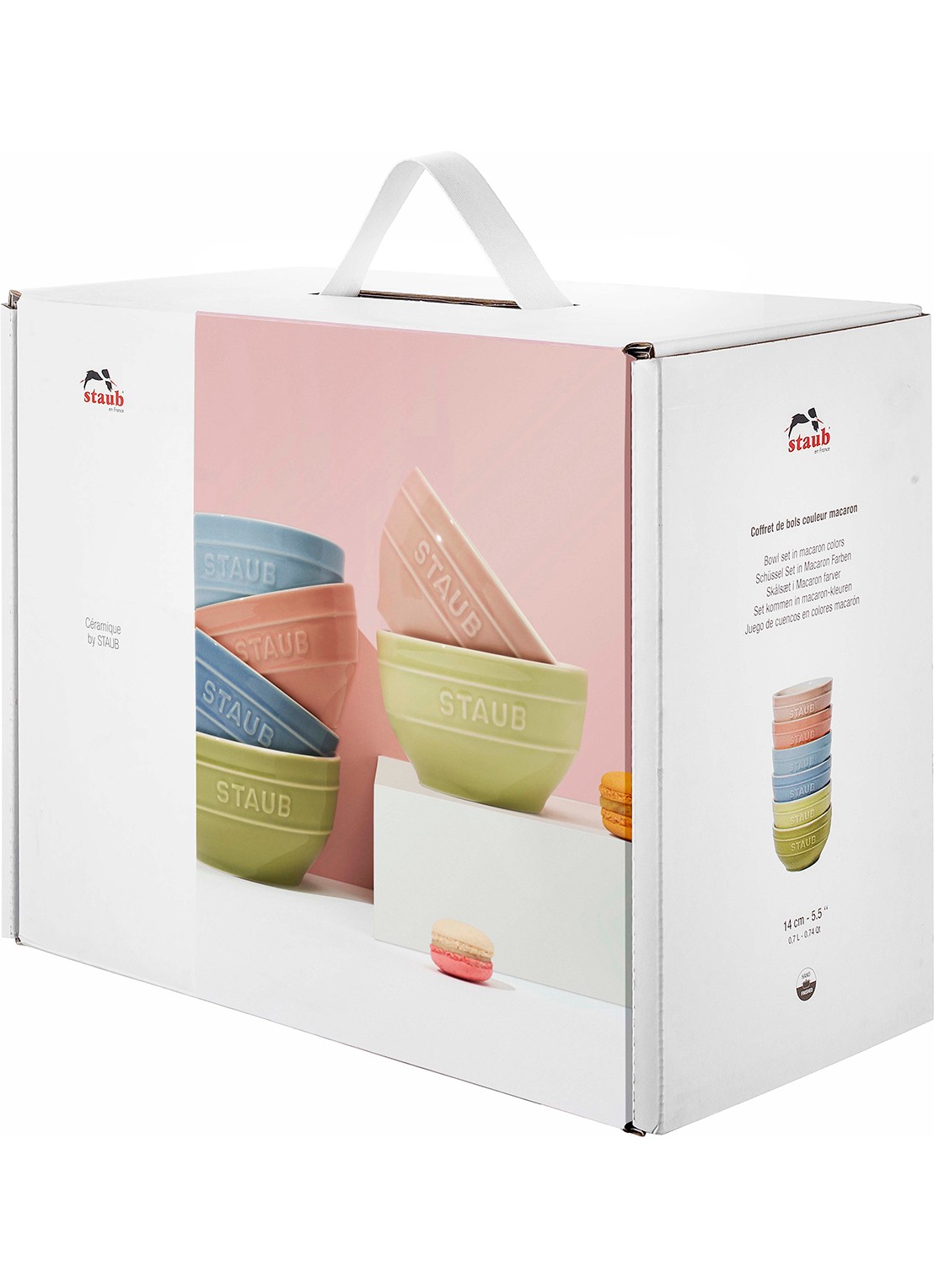 Staub Kom 14 cm set van 6 - detail 5 multicolor