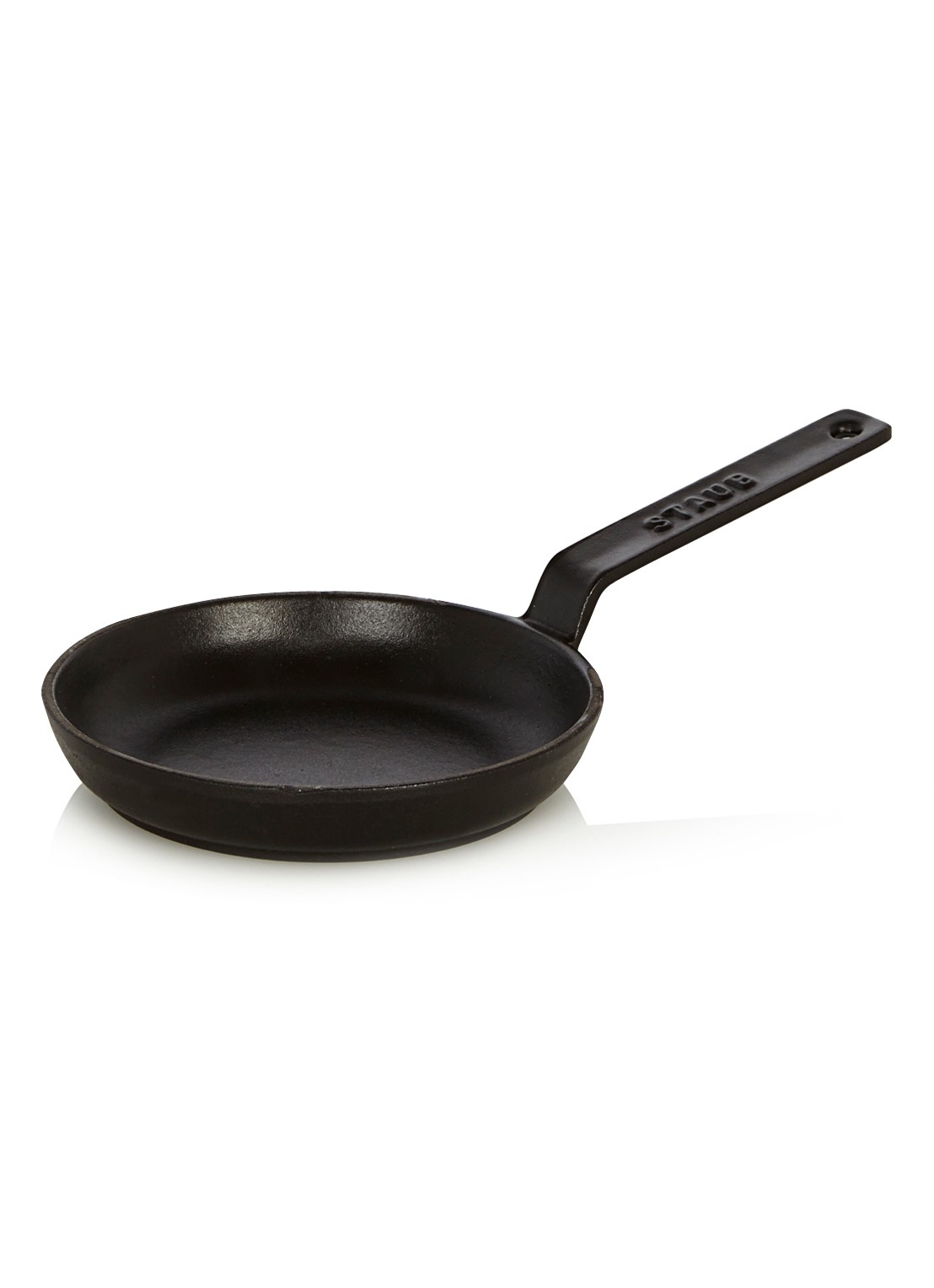 Staub Mini koekenpan Ø12 cm - voorkant zwart