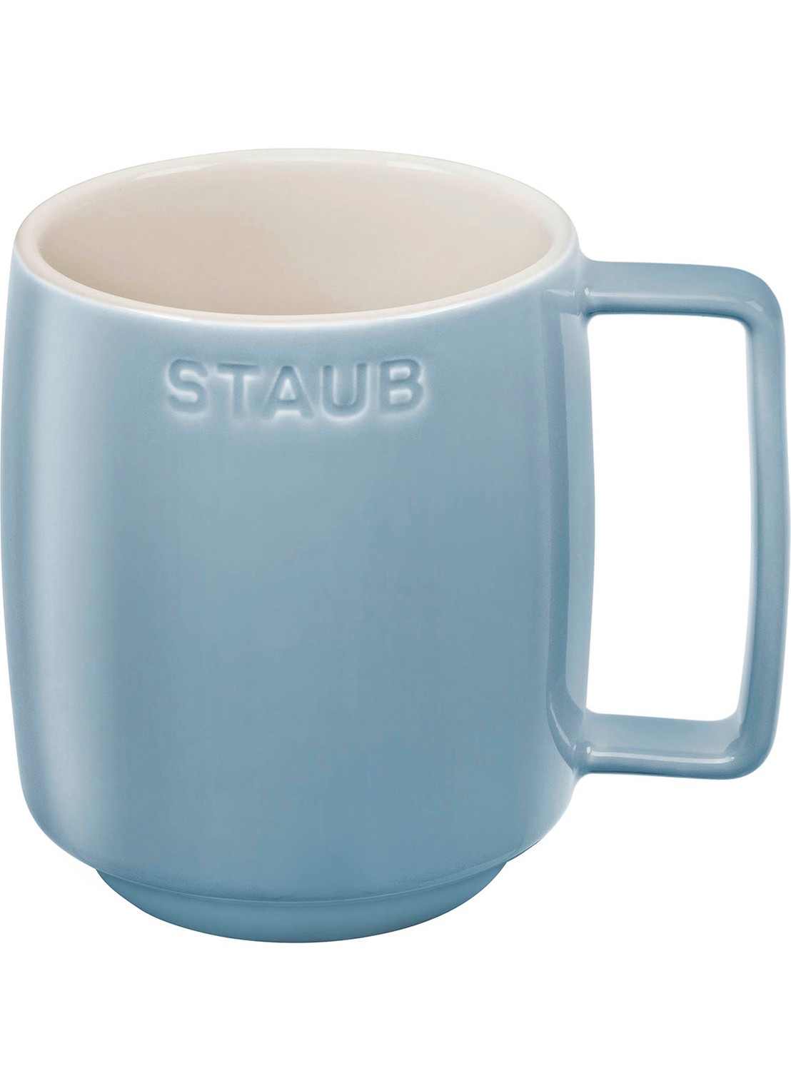 Staub Mok 35 cl set van 6 - achterkant 8 lichtroze